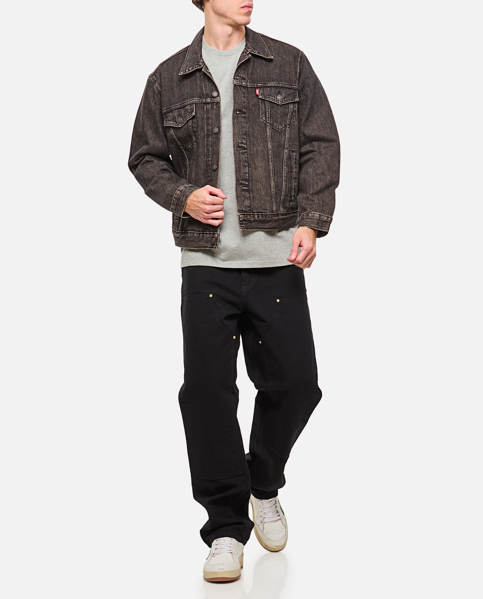 Levi's Type I Trucker Jacket In Grey