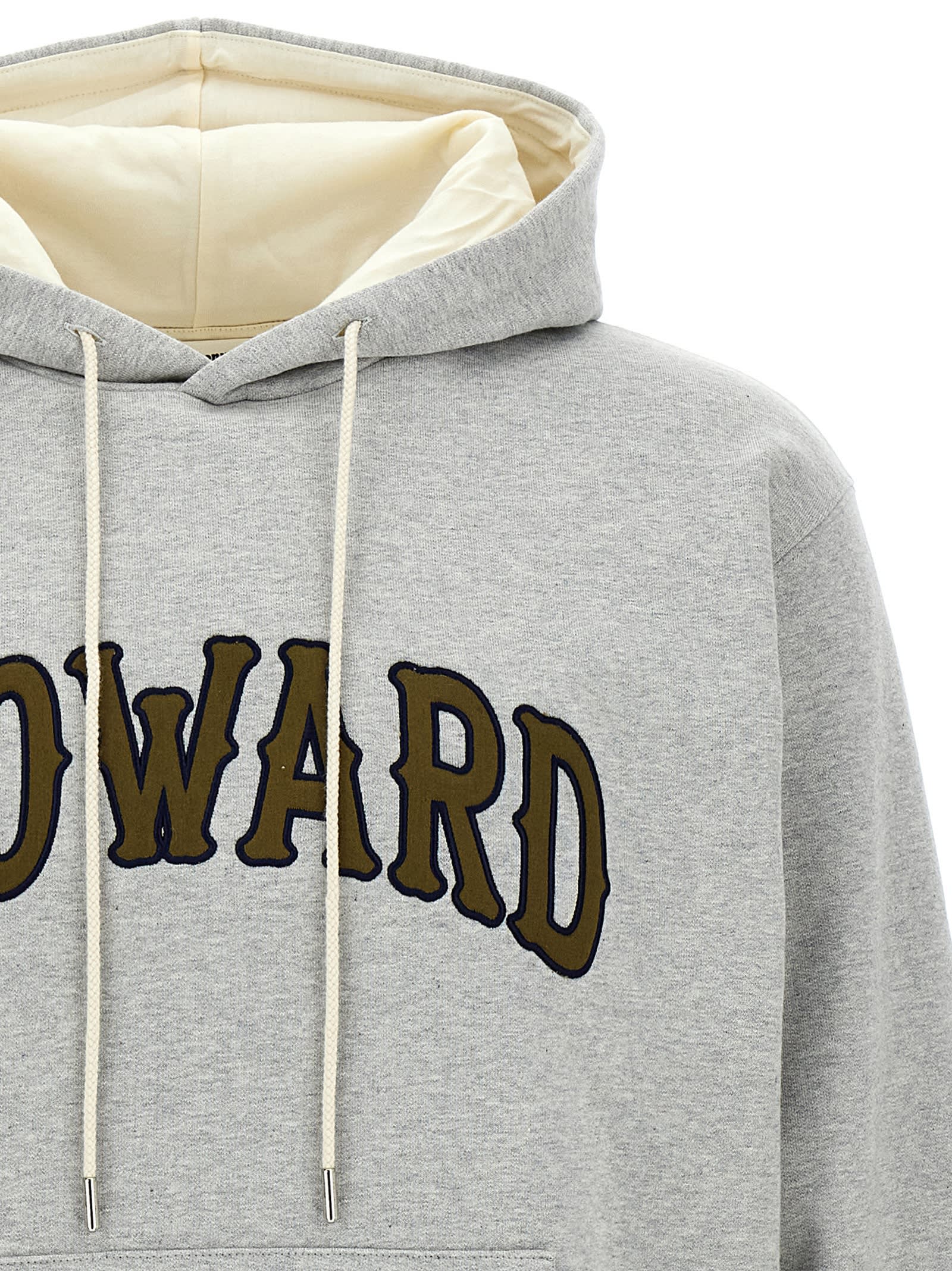 Shop Wales Bonner Howard Hoodie In Gray