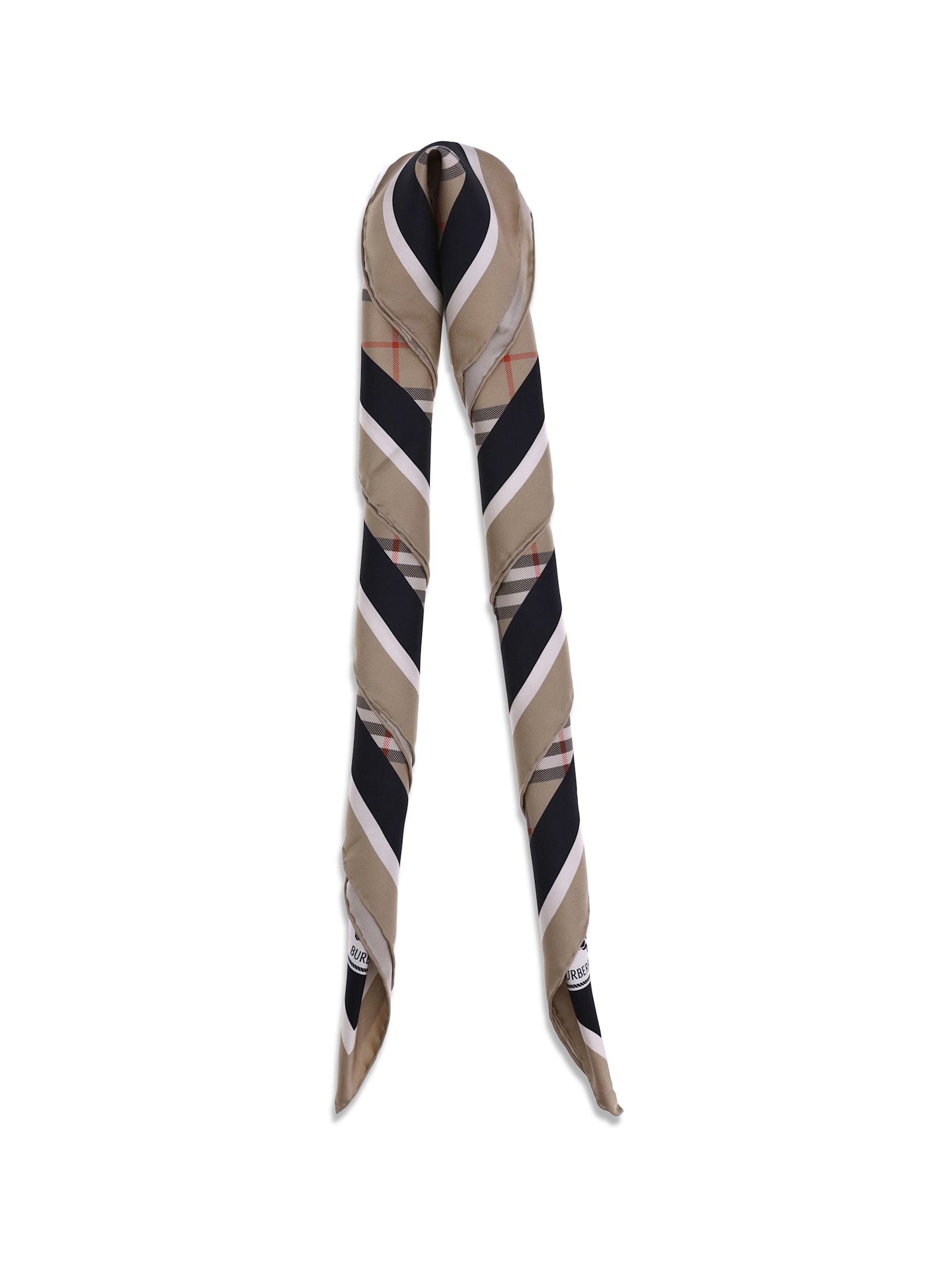 Burberry Women Silk Check Scarf