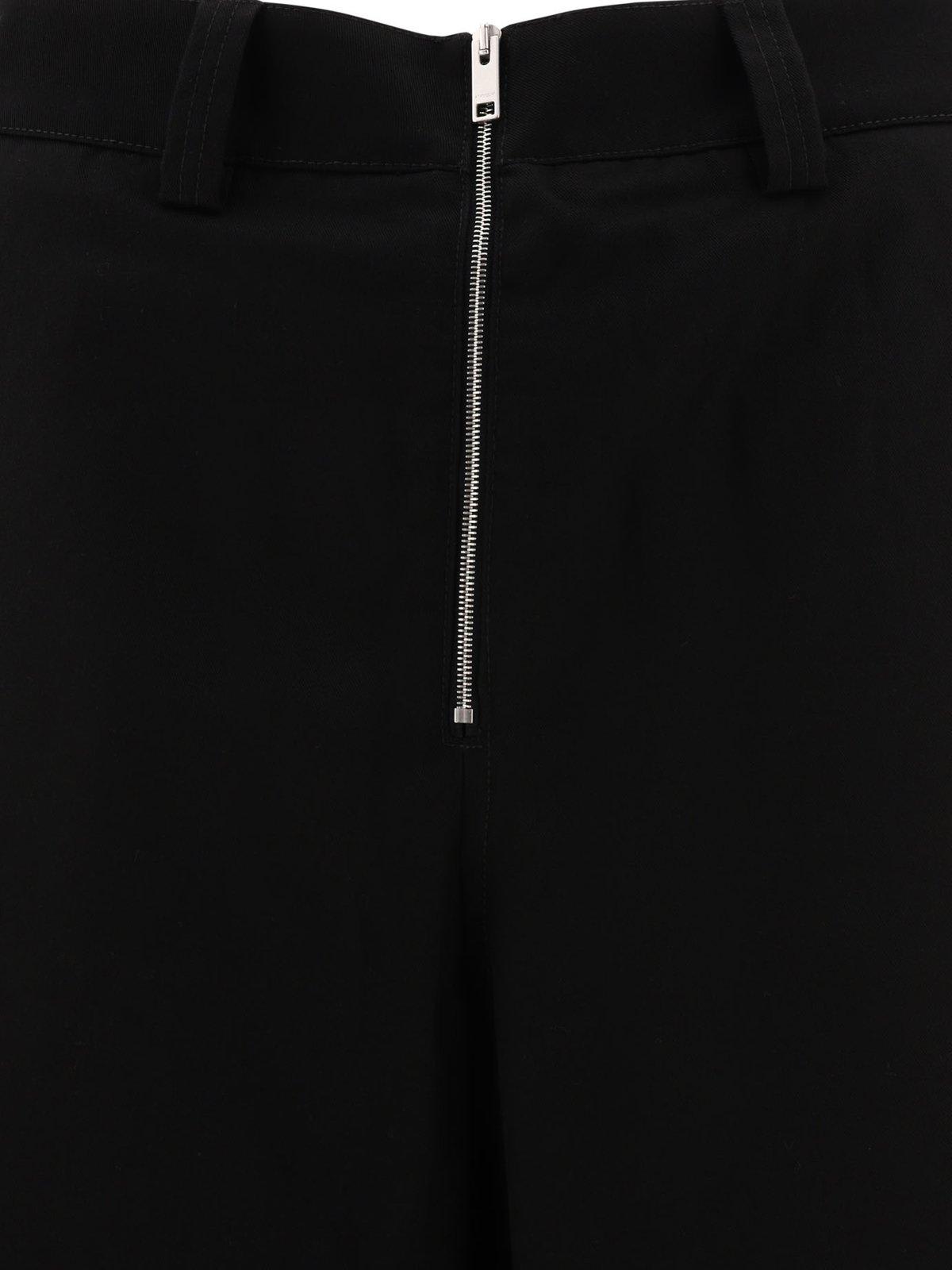 Shop Ambush Logo Embroidered Zip Up Trousers