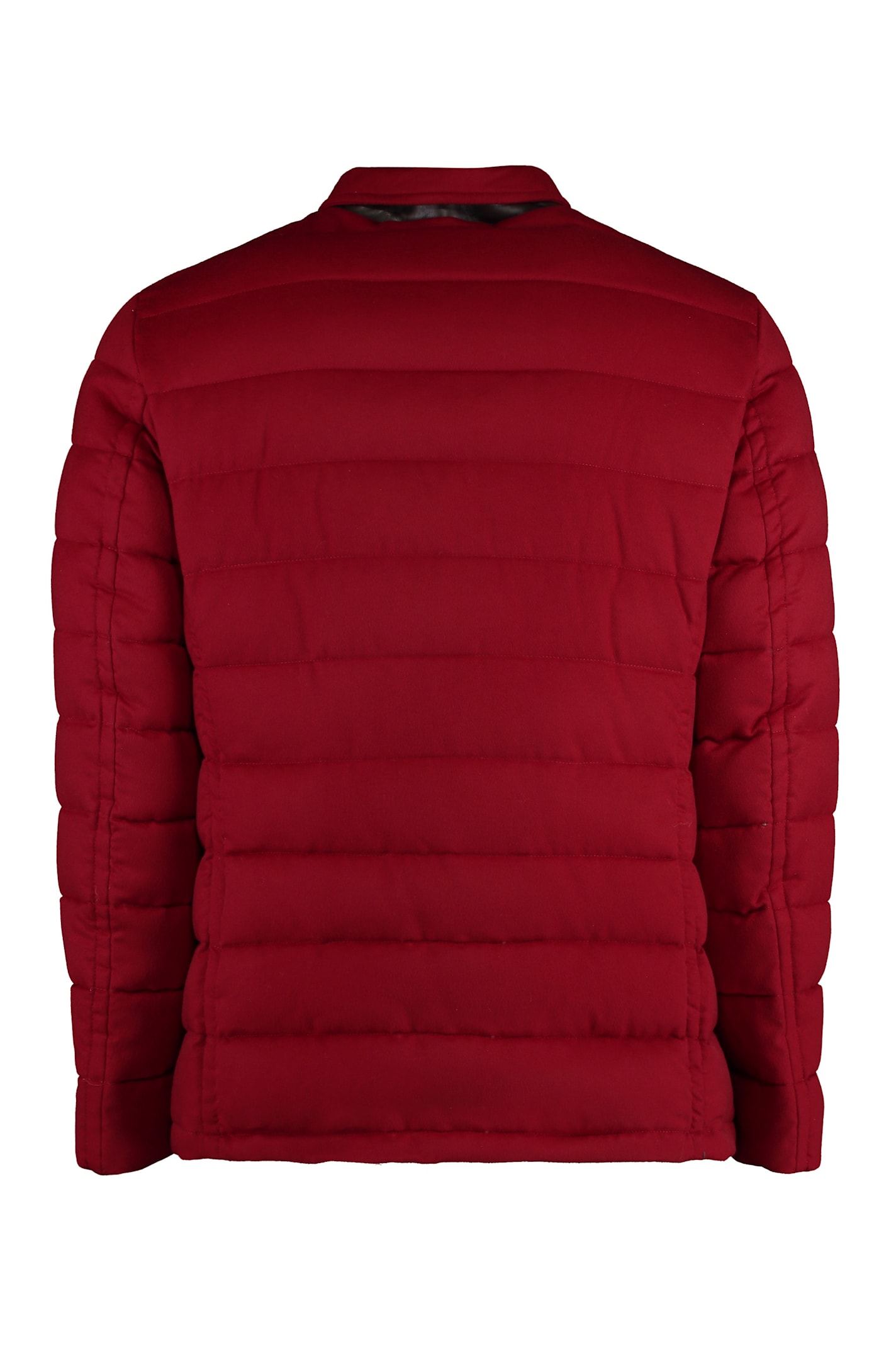 Moorer Zayin-ilw Padded Cashmere Jacket In Red