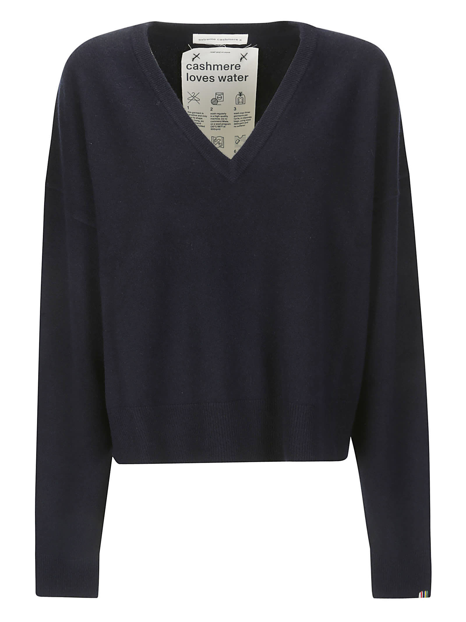 Extreme Cashmere Clash In Navy