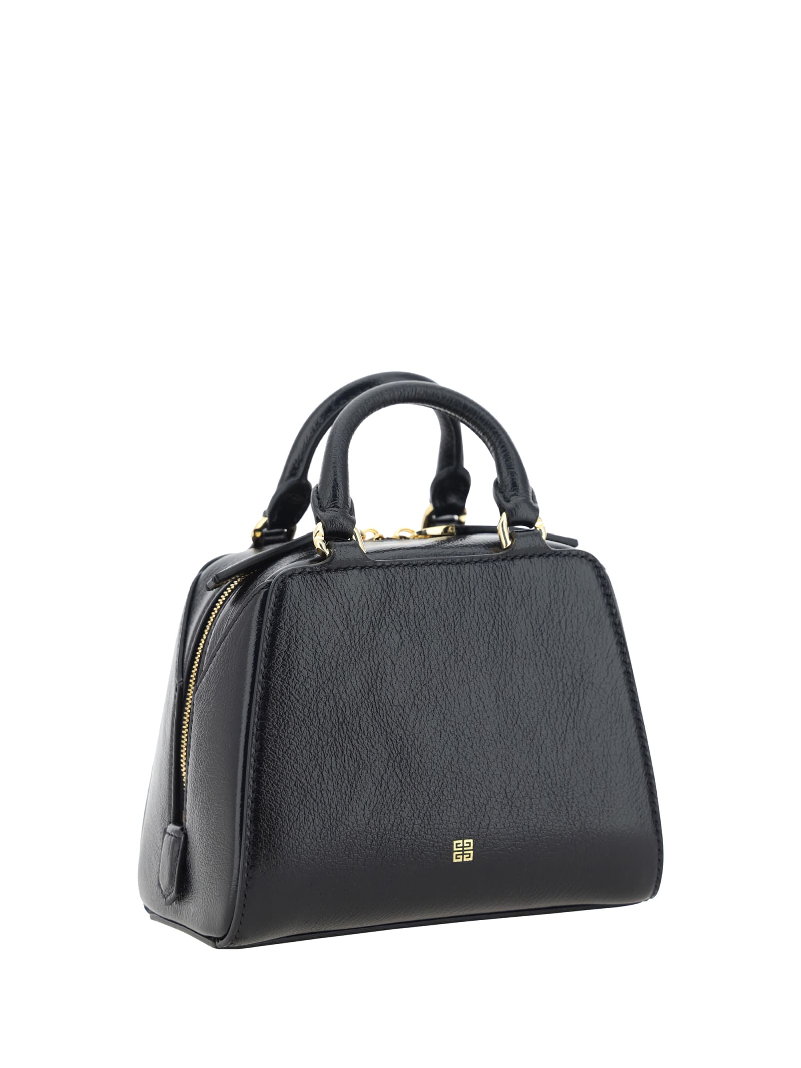 Shop Givenchy Antigona Cube Nano Handbag In Black