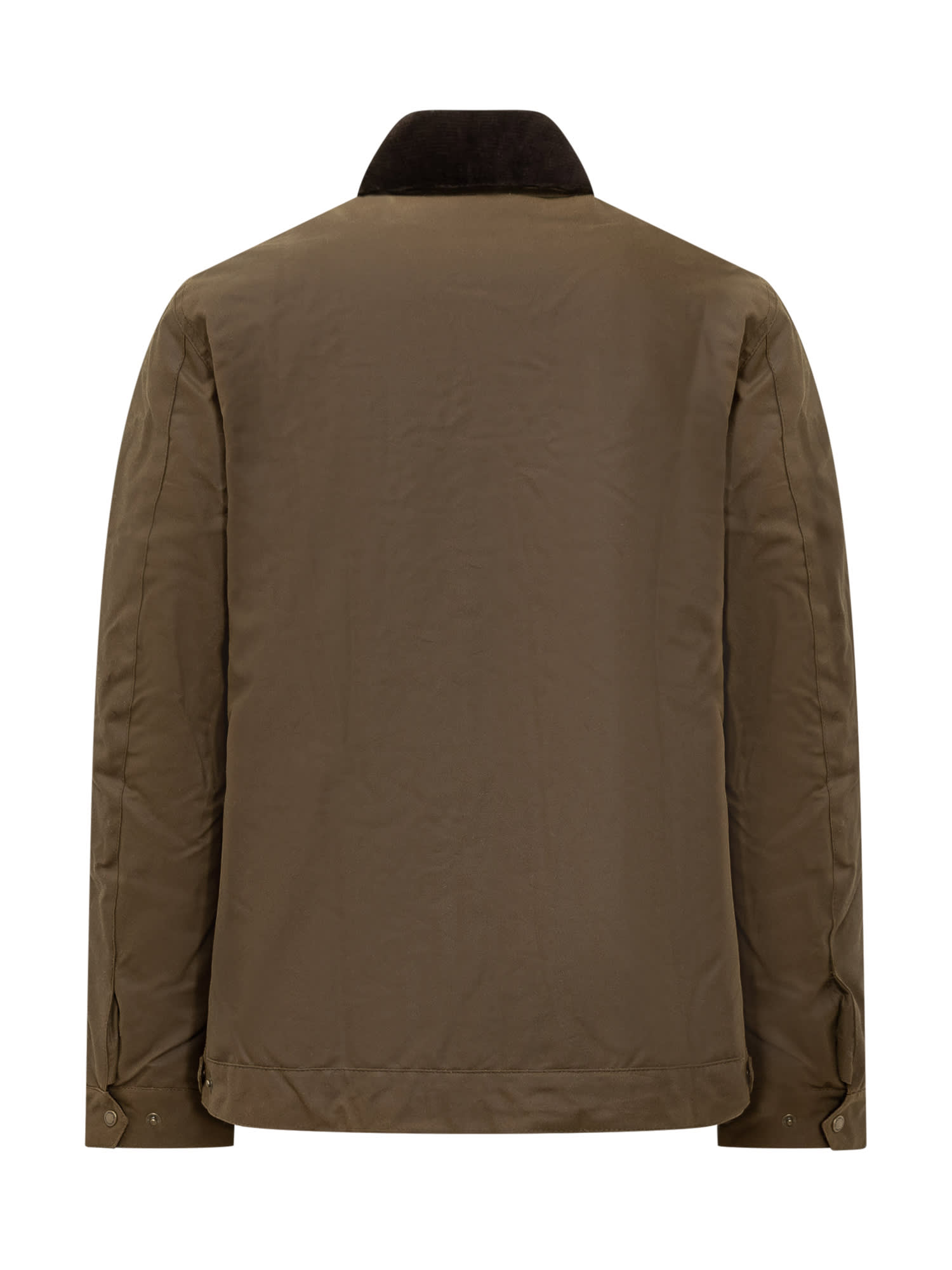 Shop Barbour Workers Wax Jacket In Sand