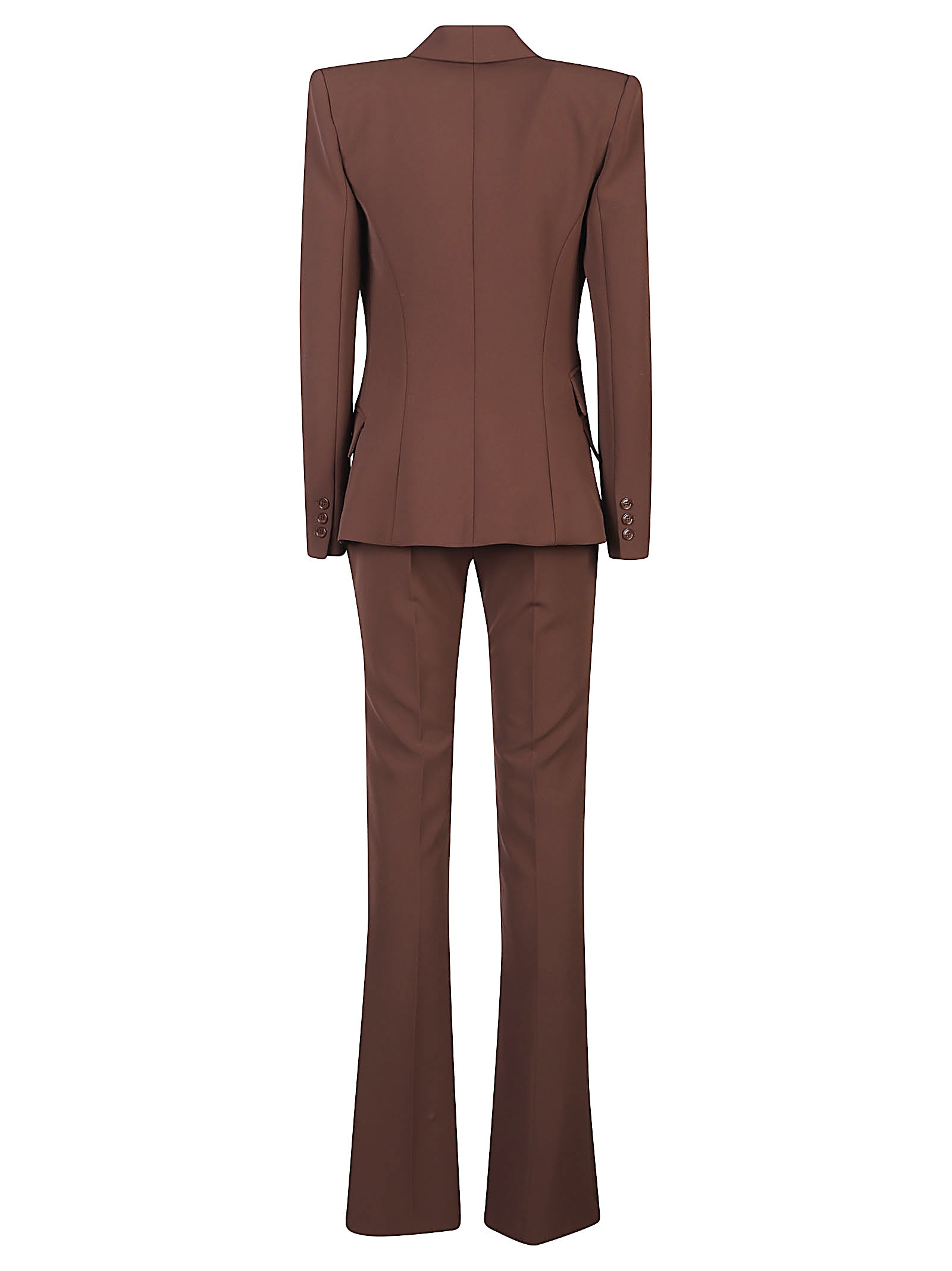 Elisabetta Franchi Suit In Brown