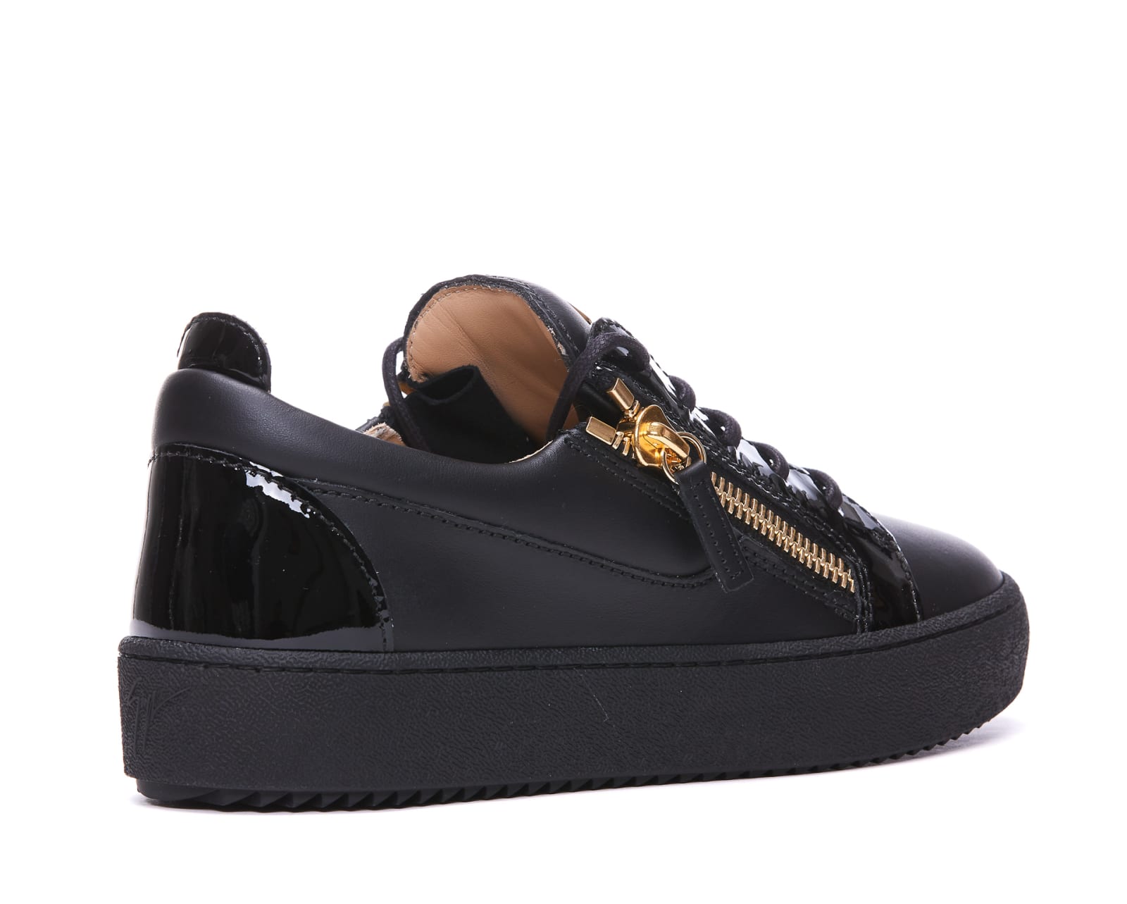 Shop Giuseppe Zanotti Gail Sneakers In Black