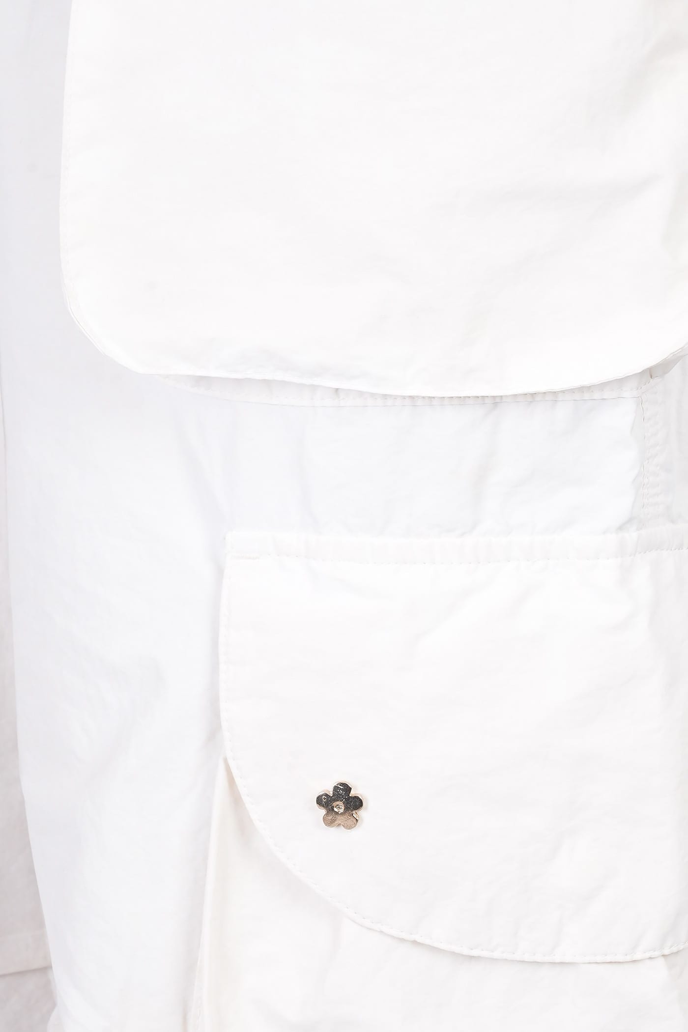 A Paper Kid Pants In Beige Polyamide