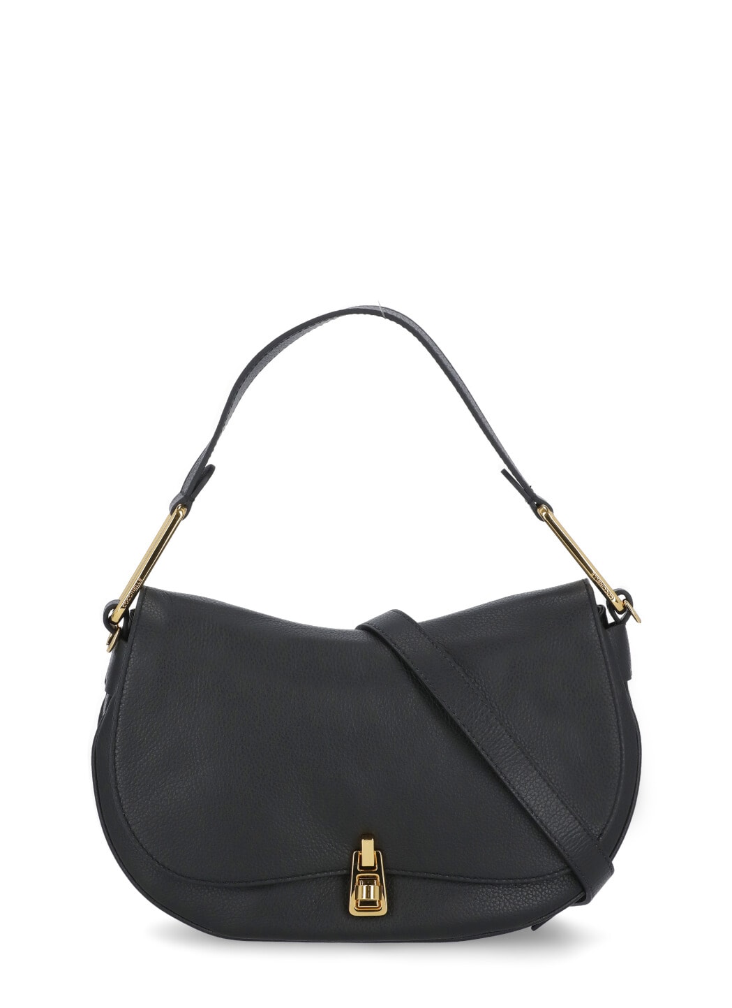 Shop Coccinelle Magie Shoulder Bag In Black