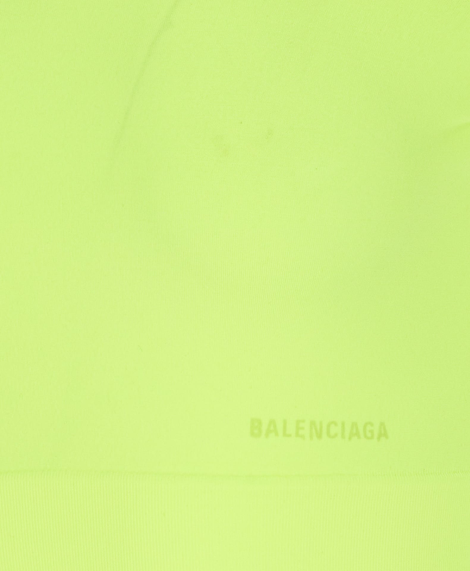 Shop Balenciaga Top In Yellow