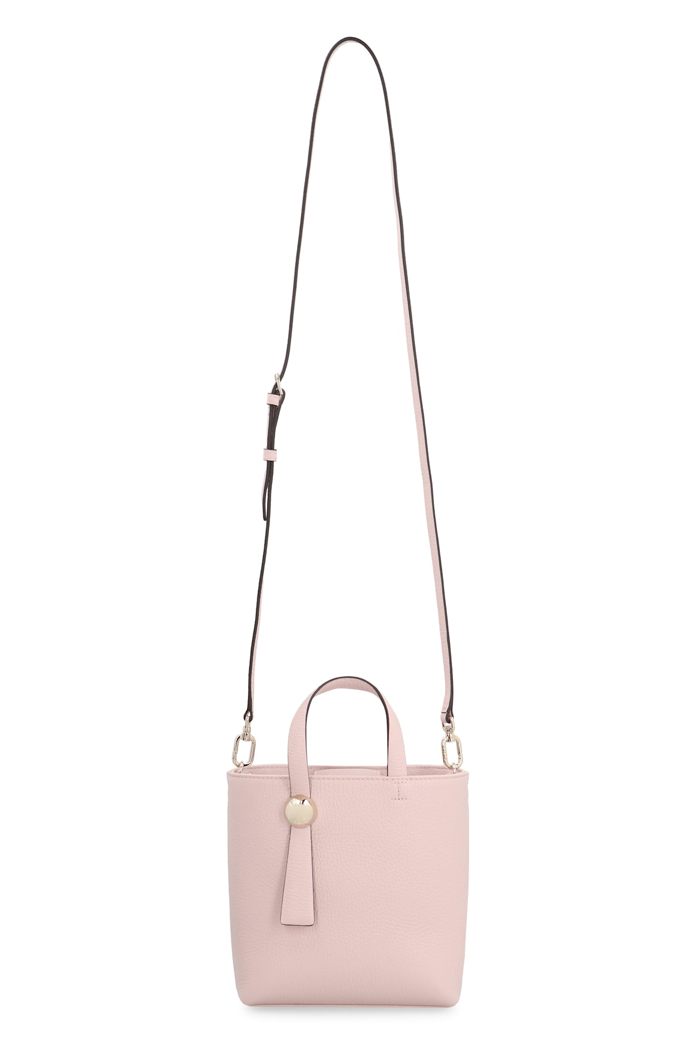 Shop Furla Sfera Leather Handbag In Corolla