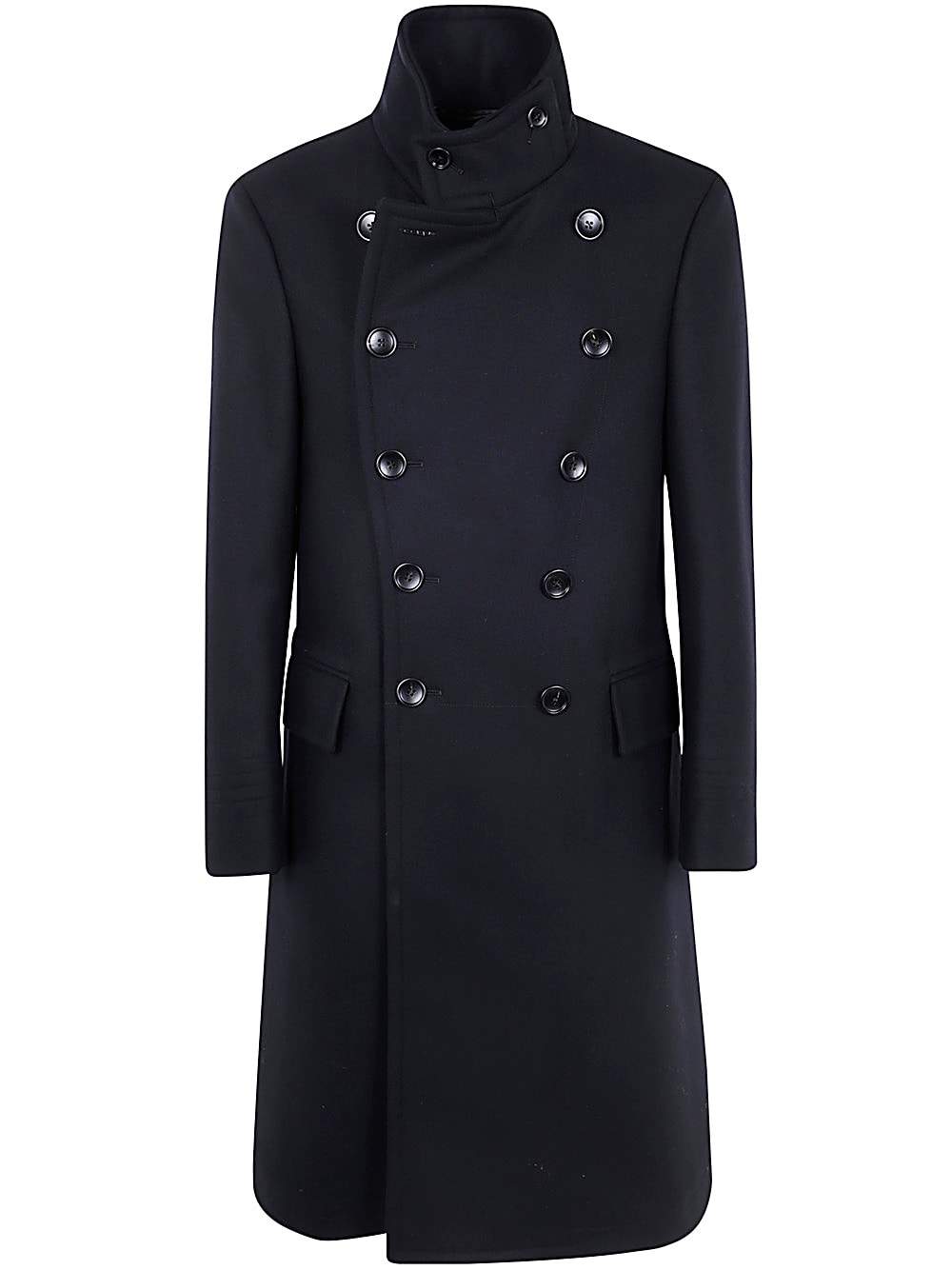 Shop Tom Ford Outwear Long Coat In Black