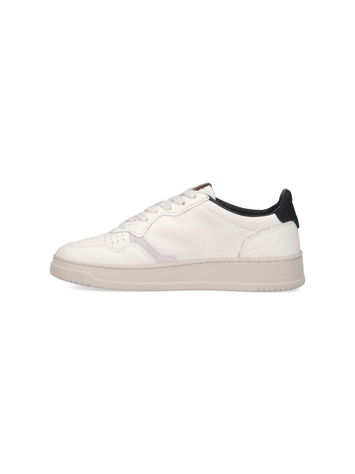 Autry Medalist Leather Low-top Sneakers In White