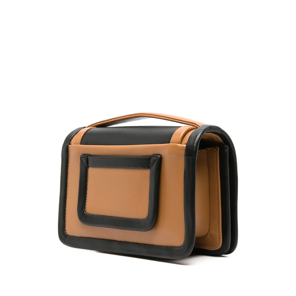 Pierre Hardy Alpha Colorblock Flap Leather Crossbody Bag In Multi