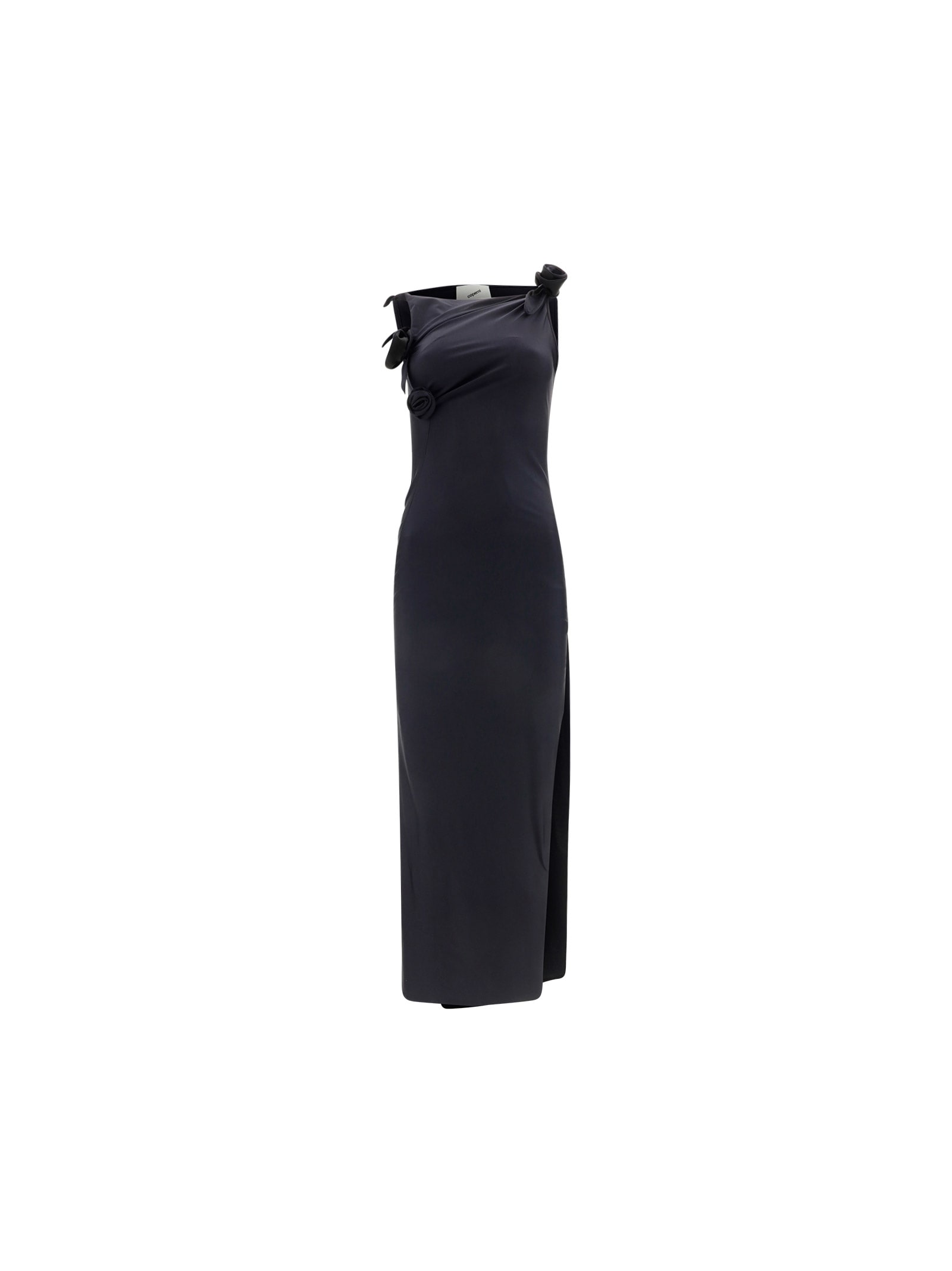 Coperni Black Puma Edition Jersey Maxi Dress