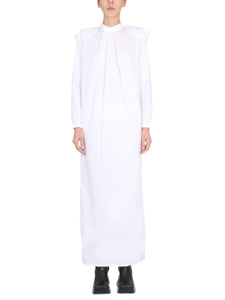 Shop Raf Simons Shirt Dress In White