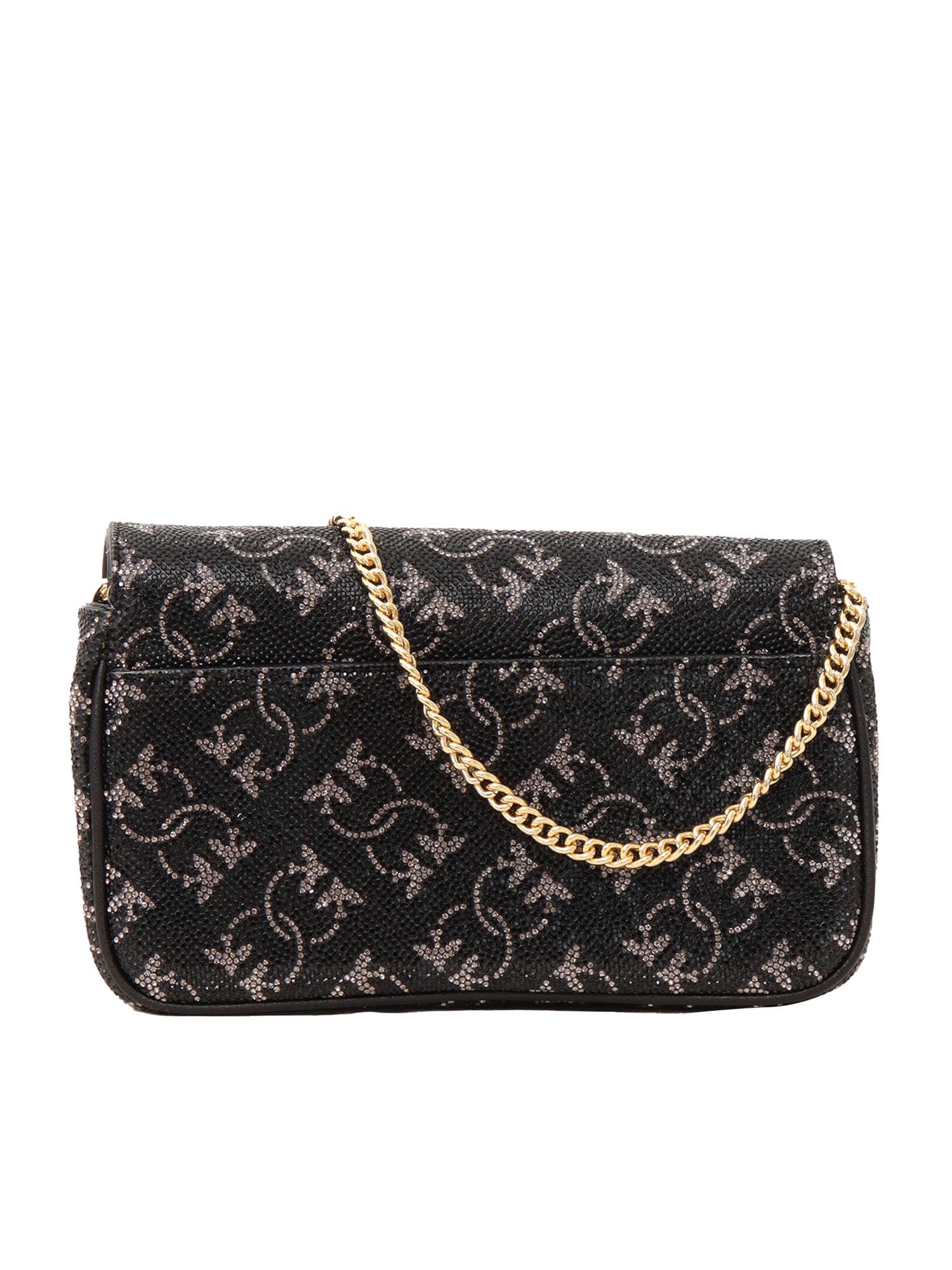 Shop Pinko Love One Pocket C Monogram In Black