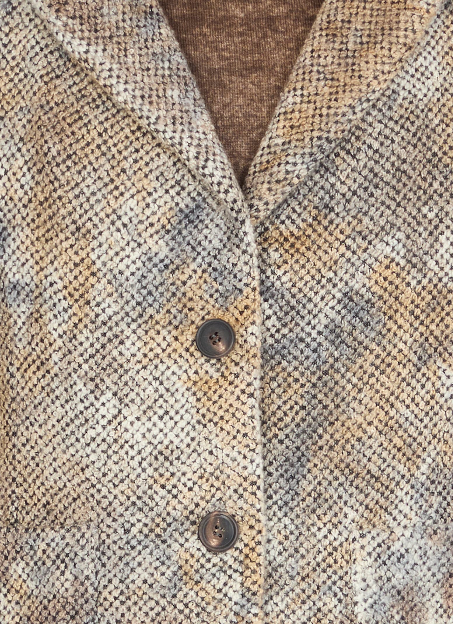 Avant Toi Wool And Cashmere Blazer In Sand