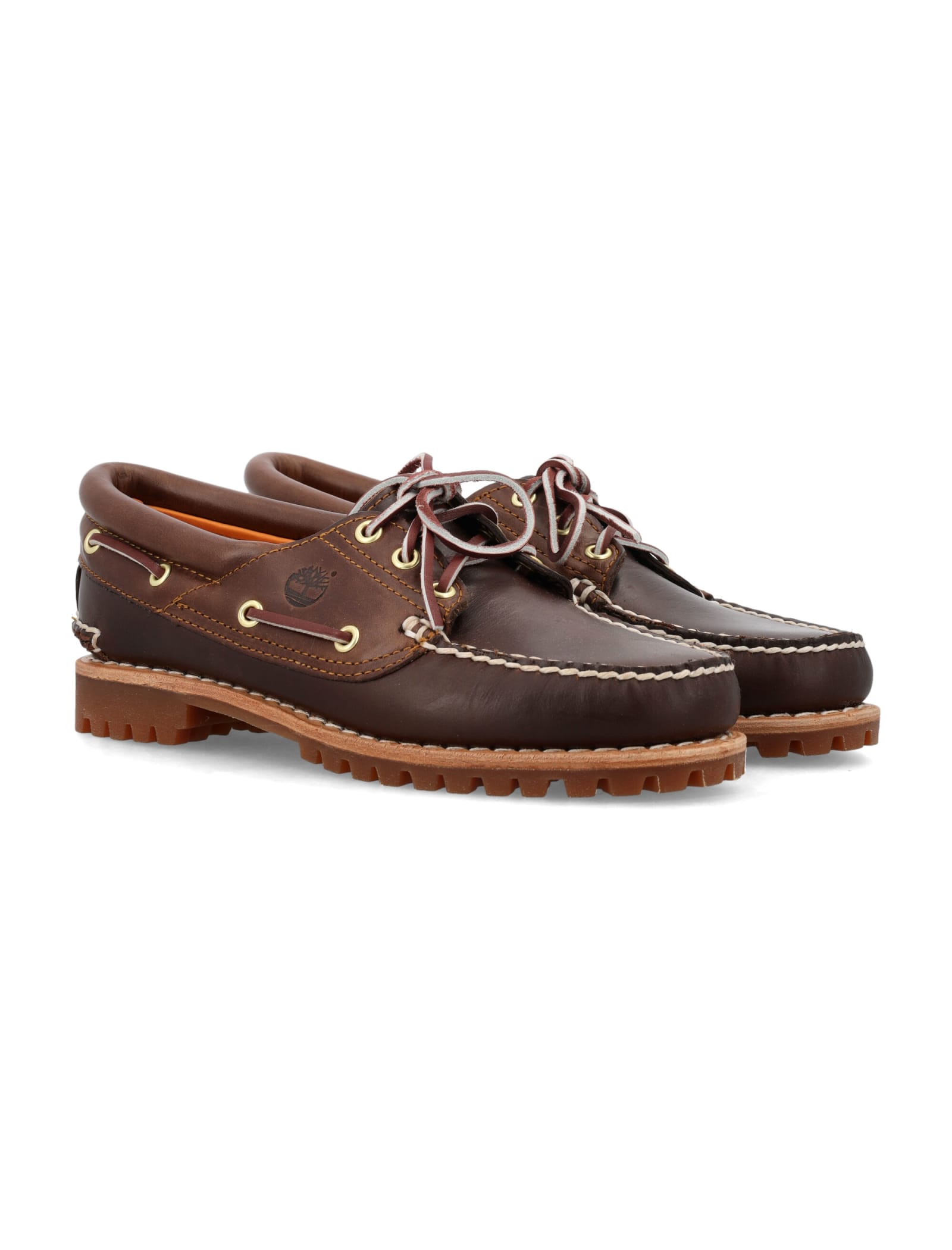 Shop Timberland Noreen Boat Loafers In Mid Brown