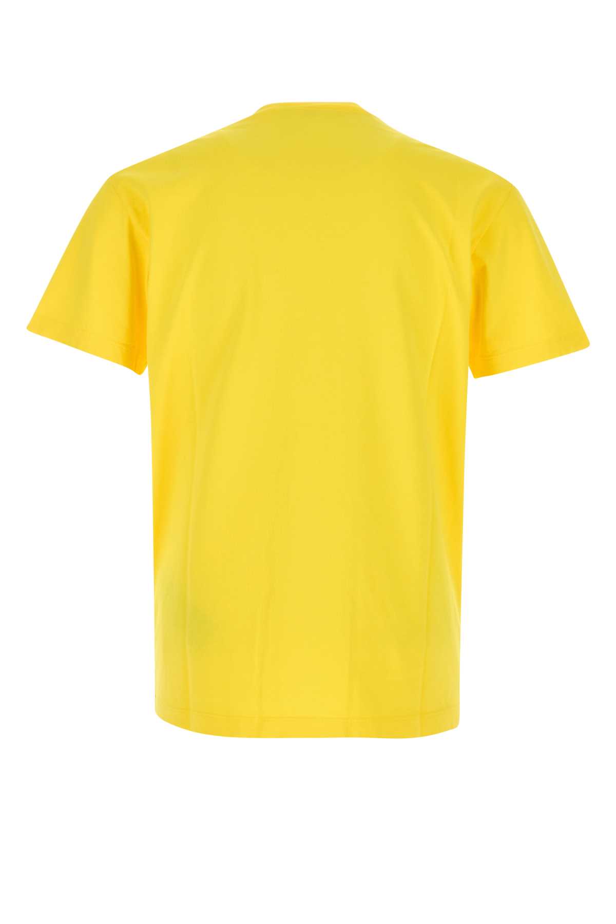 Dsquared2 Dsquared Yellow Cotton Dsquared X Magliano T-shirt In Yellow