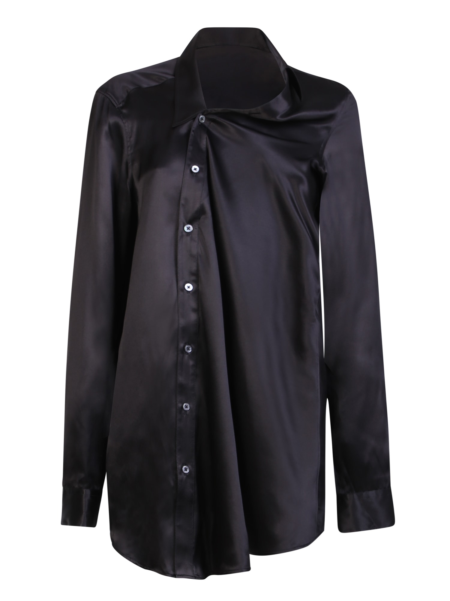 Shop Ann Demeulemeester Wivina Shirt In Black