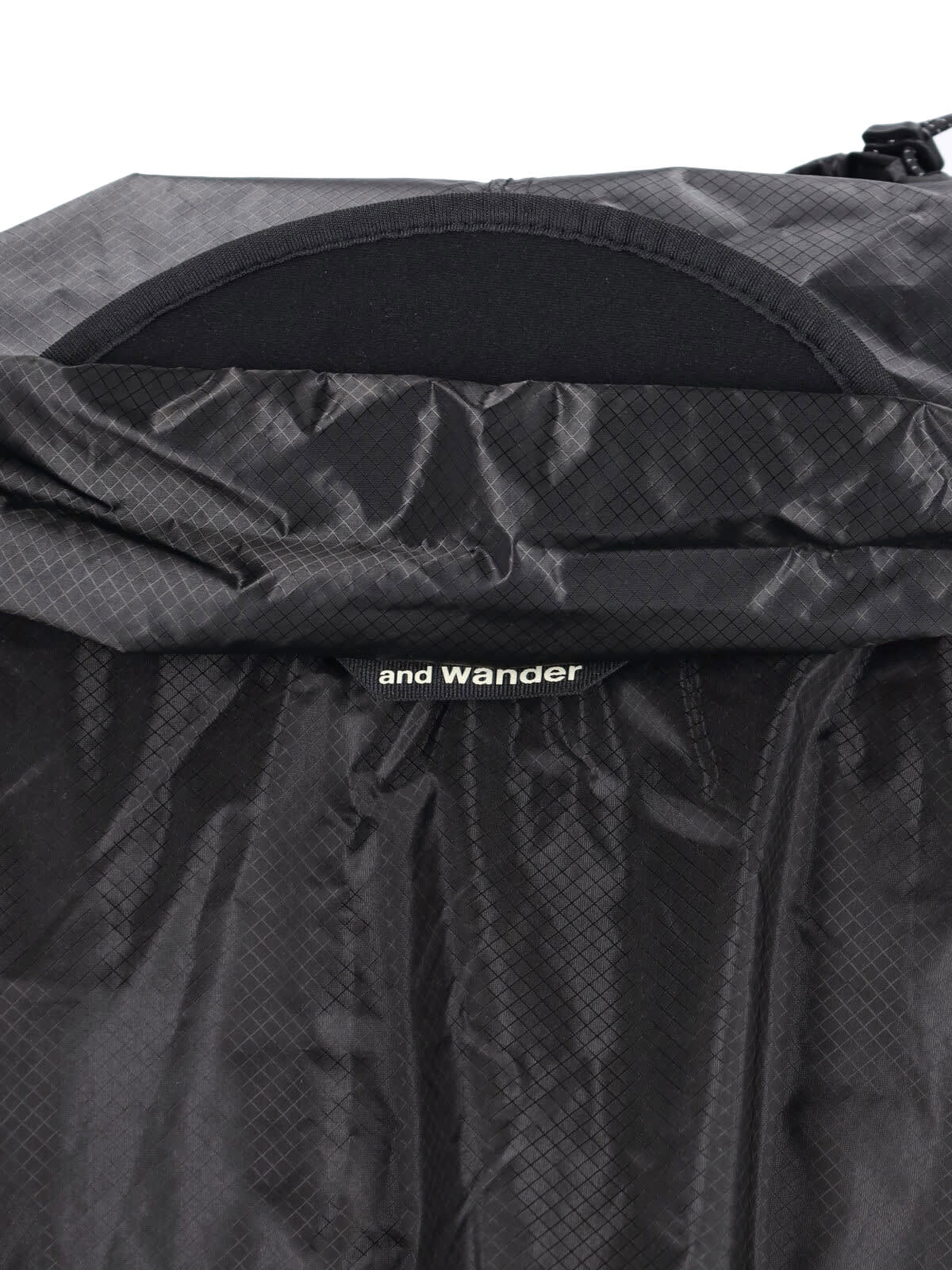 And Wander Sil Poncho In Black