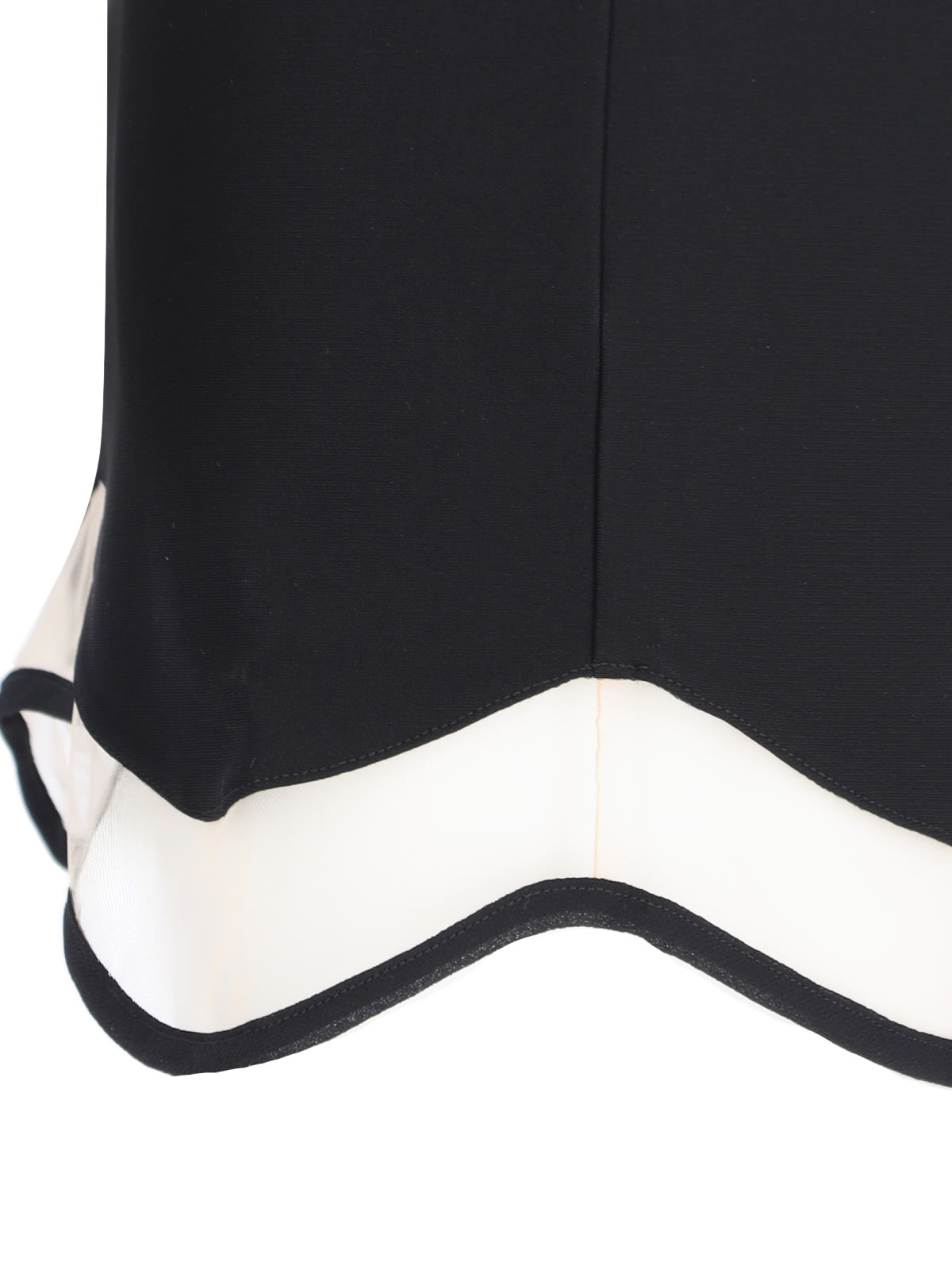 Shop Nensi Dojaka Asymmetrical Skirt In Black