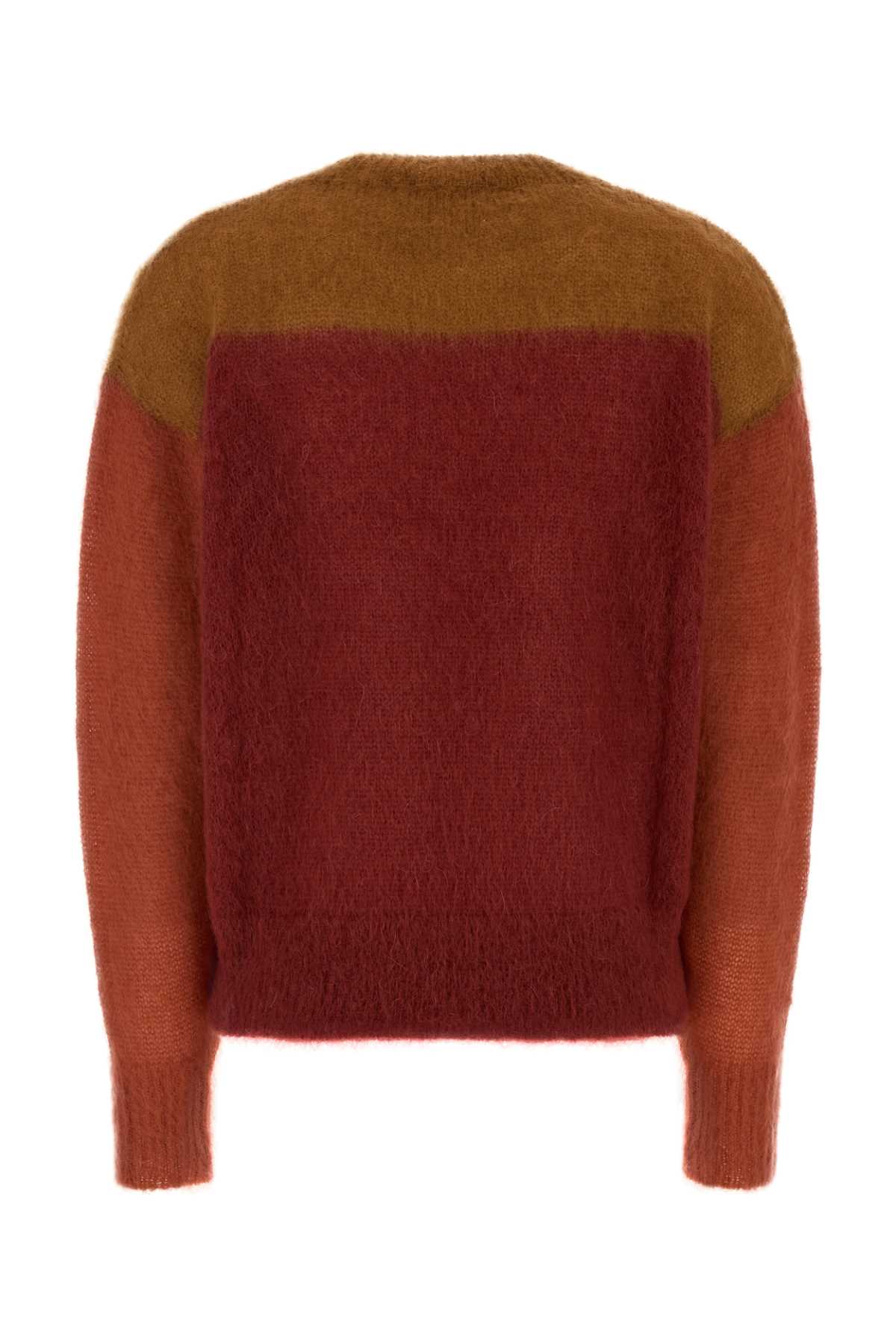 Isabel Marant Étoile Multicolor Mohair Blend Madeline Sweater In Multi