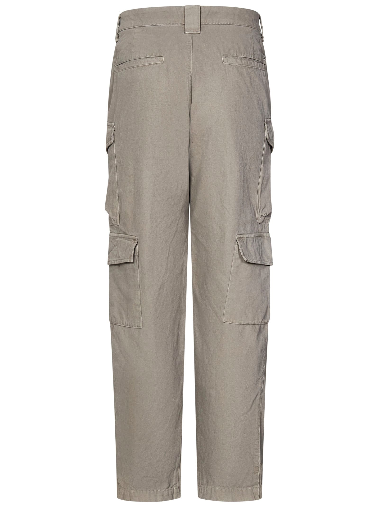 Shop C.p. Company Trousers In Kaki