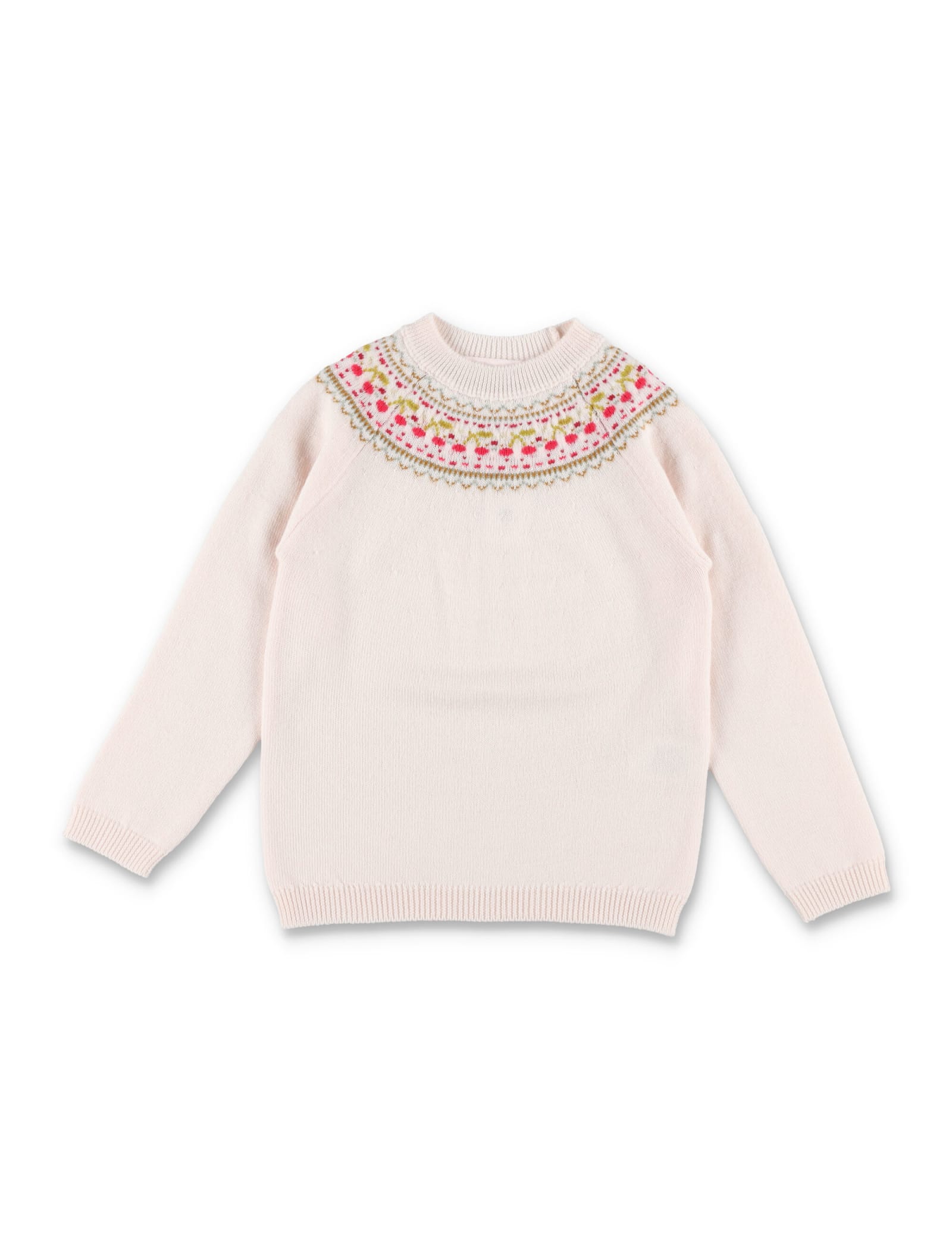 Bonpoint Genievre Wool Jumper In Ecru