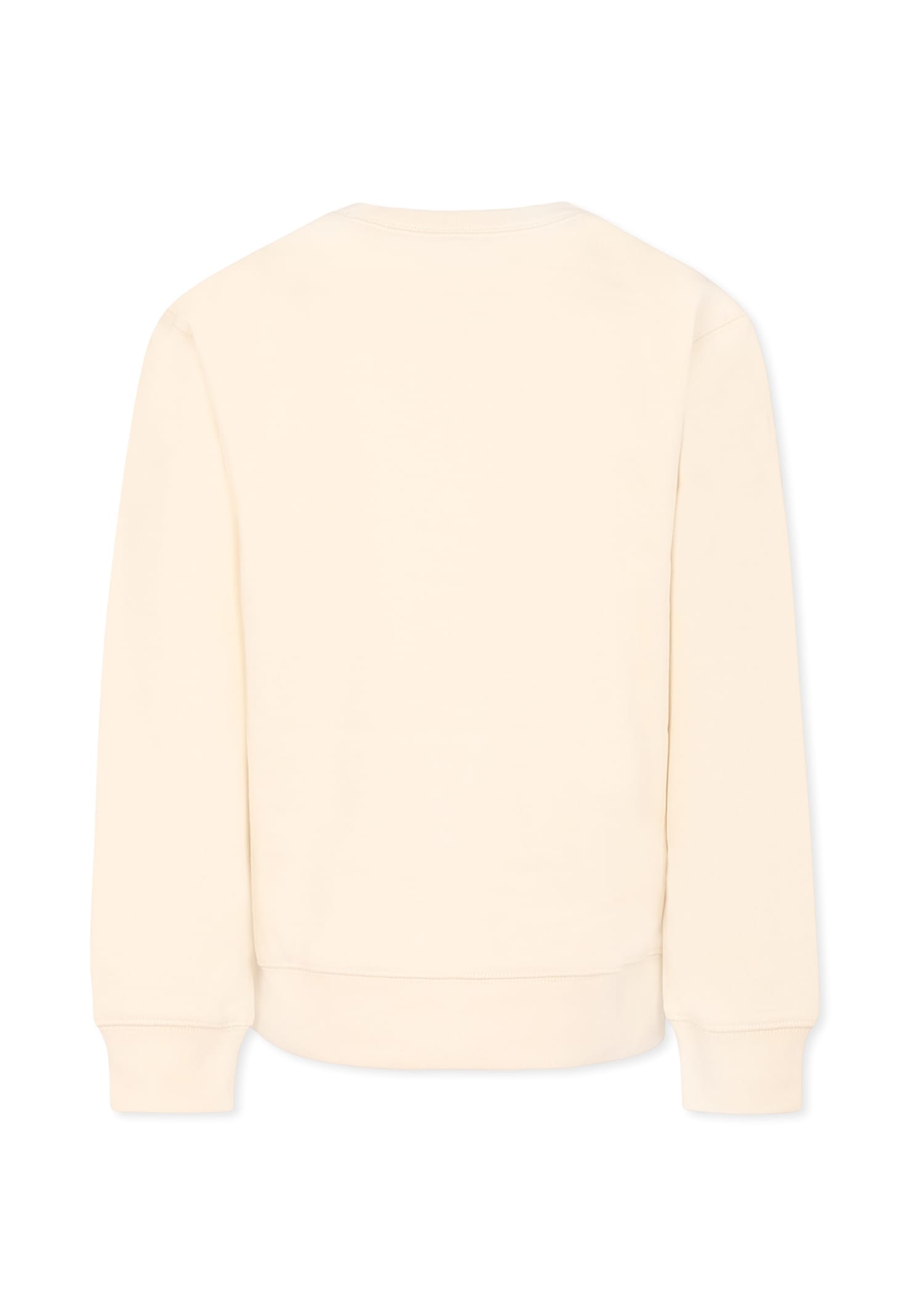 Zadig & Voltaire Ivory Sweatshirt For Boy With Logo In Ivory