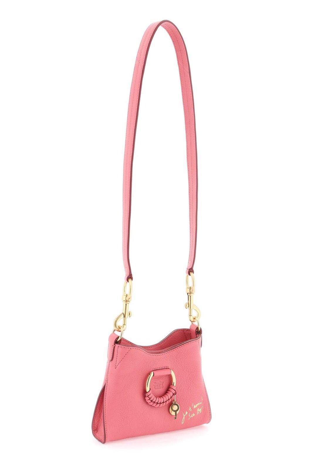 Shop See By Chloé Mara Small Crossbody Bag In Pink