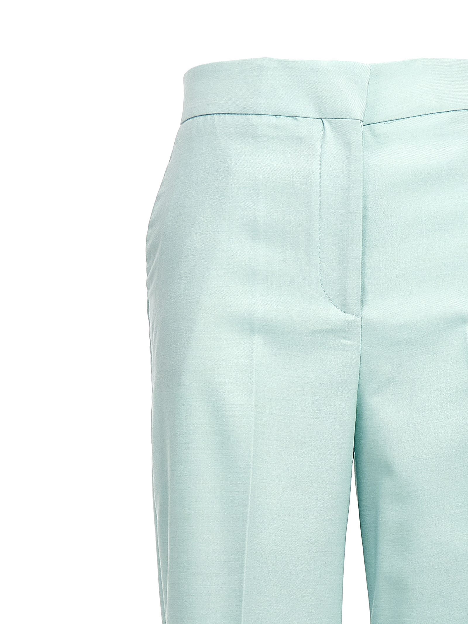 Shop Mvp Wardrobe Walbody Pants In Light Blue