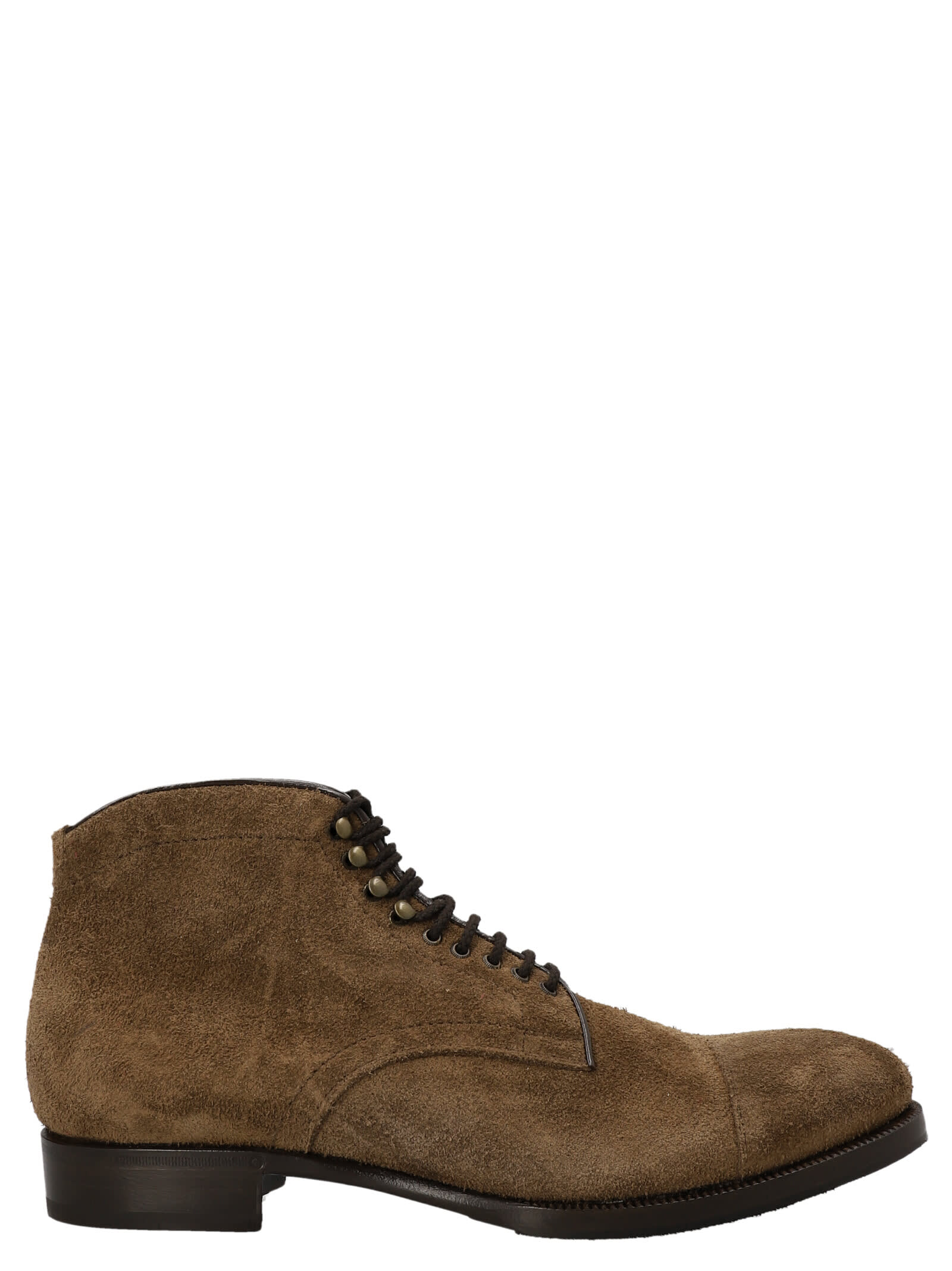 Lidfort Suede Lace-up Ankle Boots