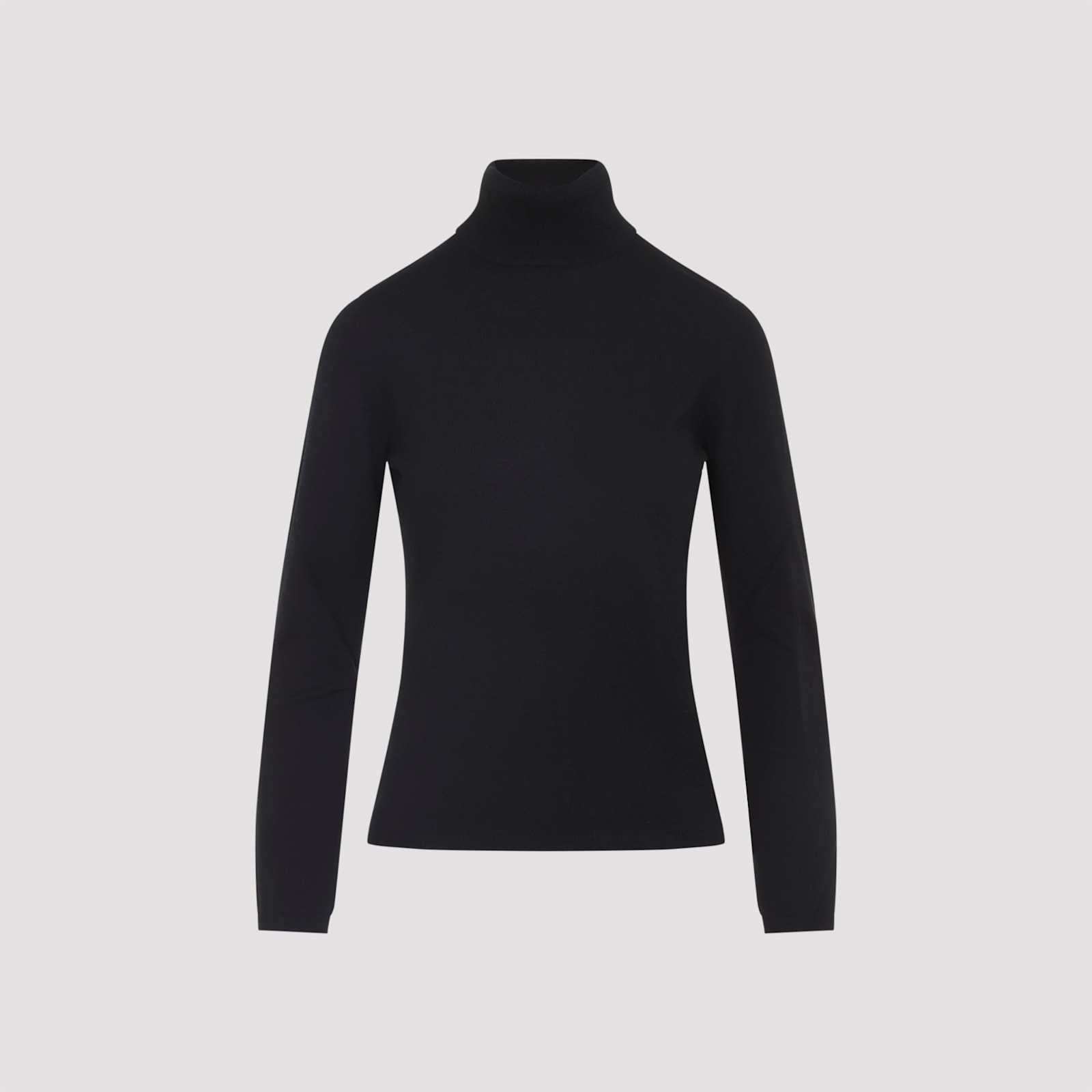 Max Mara Meana Turtleneck In Black