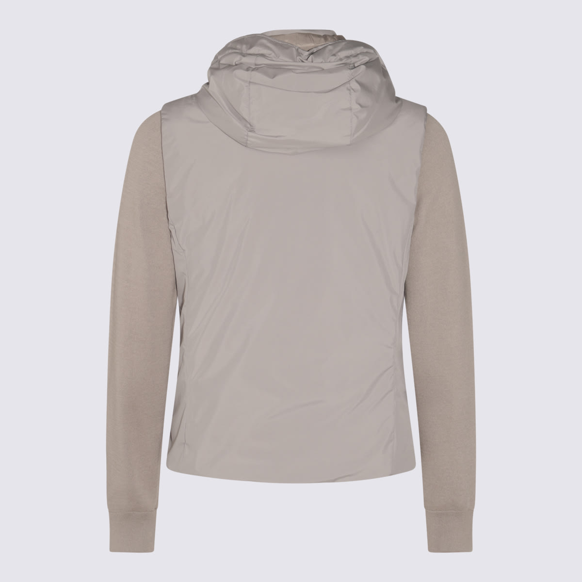 Moorer Dove Grey Polyester Evan Down Jacket