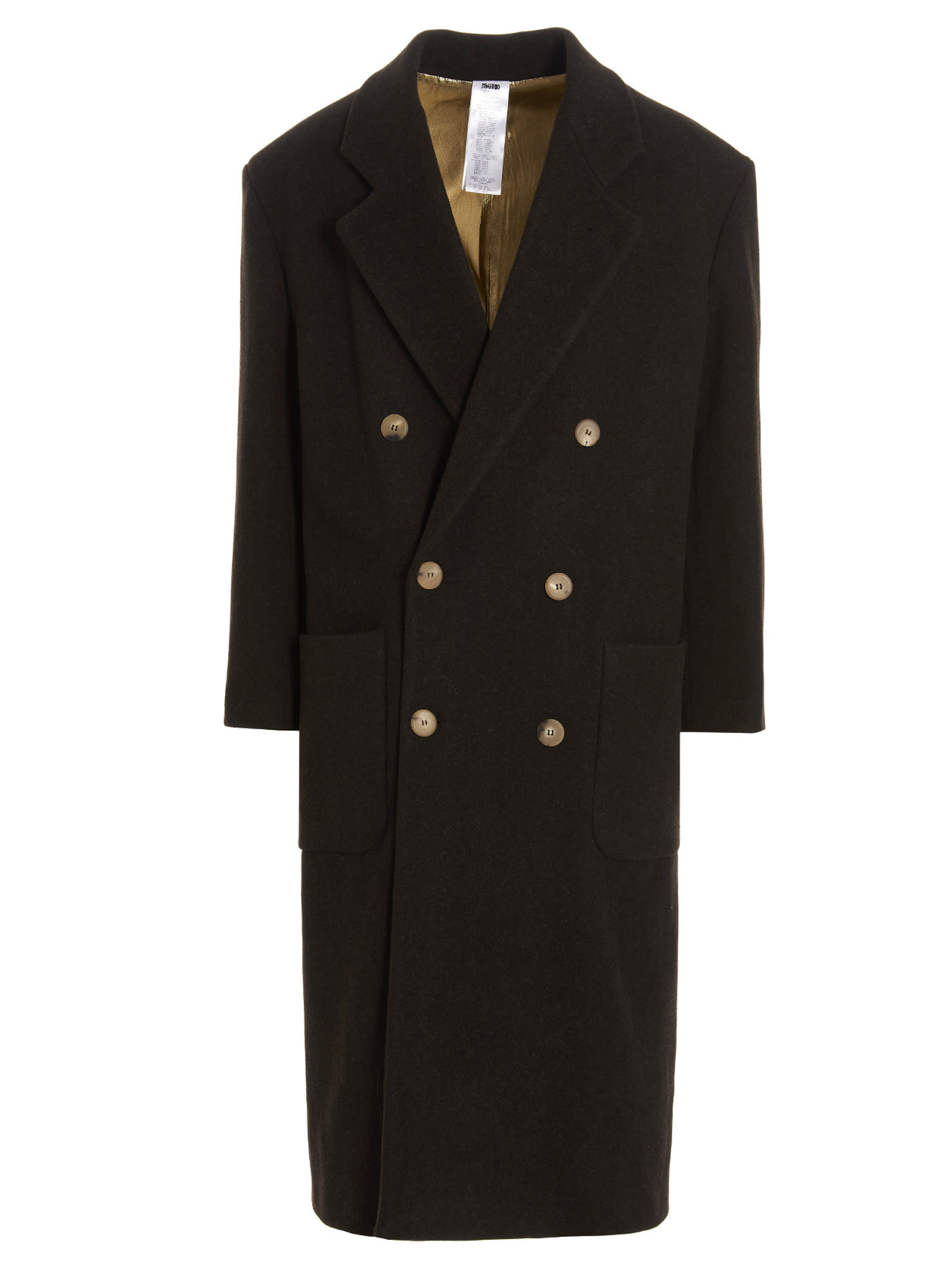 Magliano golden Double Breasted Coat
