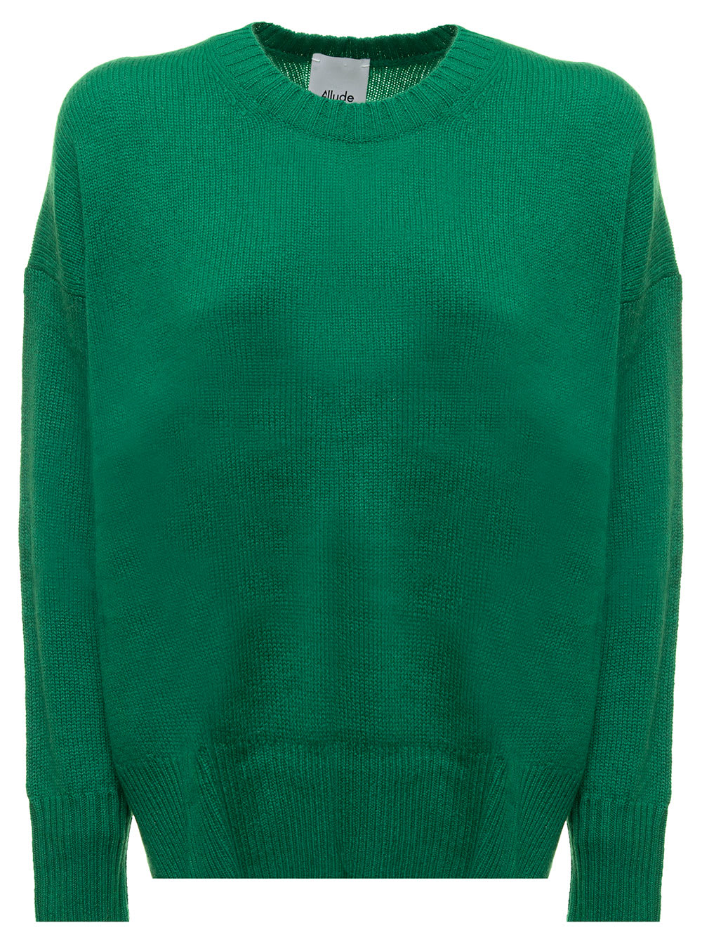 Cashmere Green Sweater Allude Woman