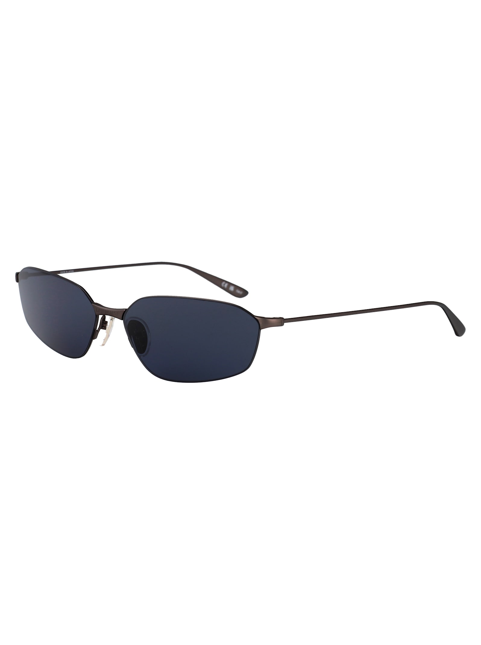 Balenciaga Bb0412s Sunglasses In Grey-grey-blue