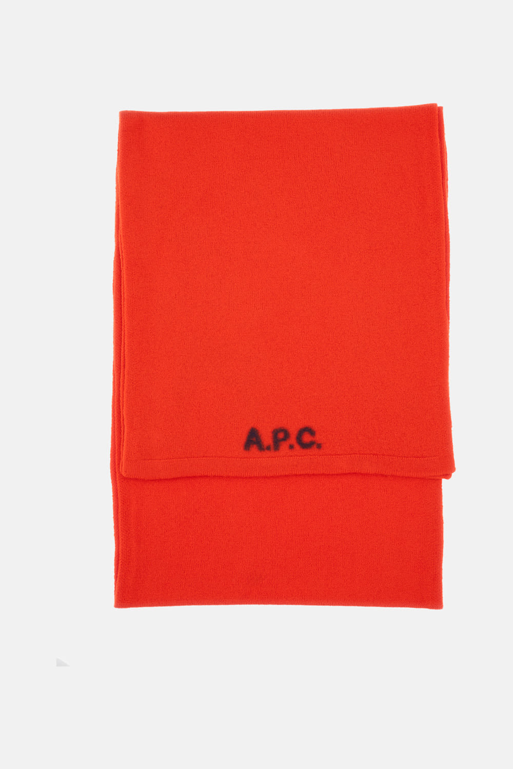 Apc Logo-embellishment Scarf In Red