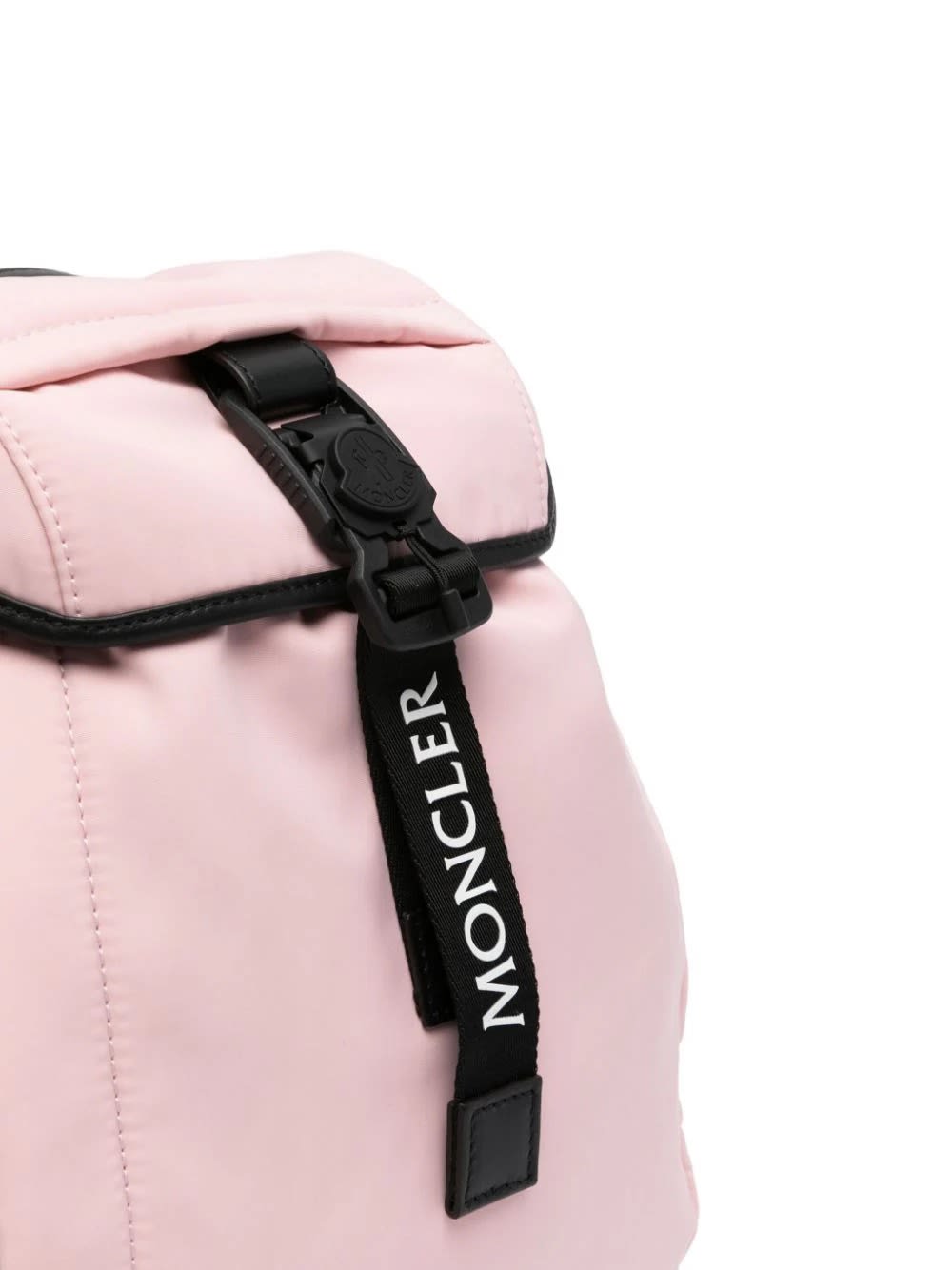 Shop Moncler Pink Trick Backpack