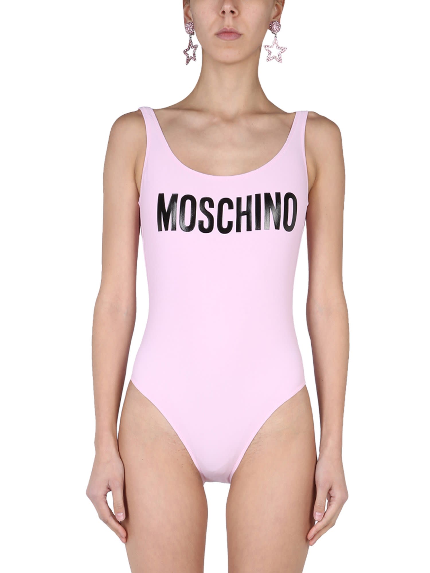 Moschino Logo One Piece Swimsuit