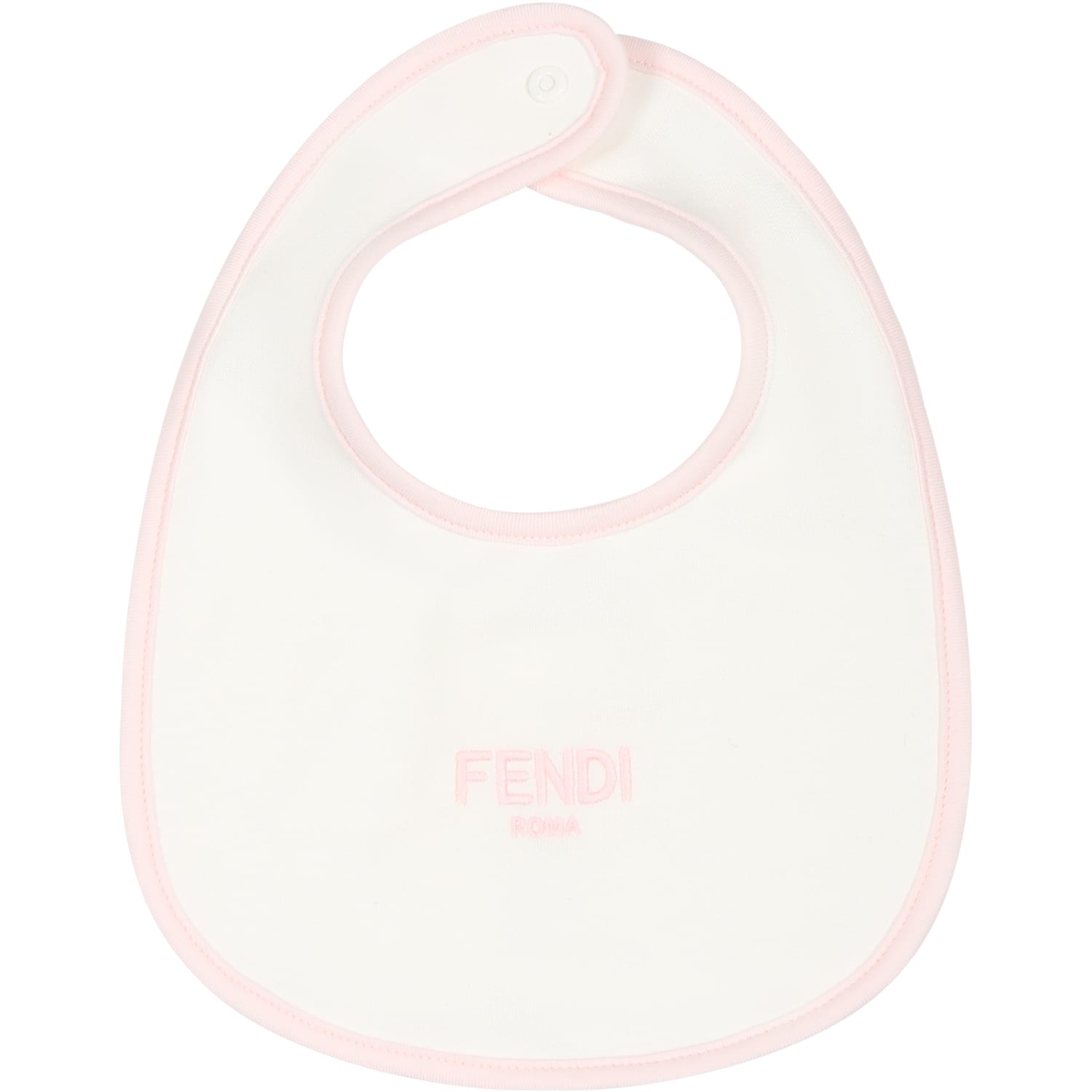 Shop Fendi Pink Set For Baby Girl With Logo