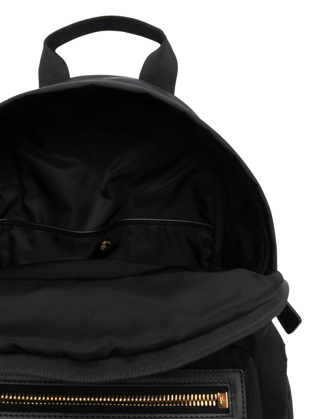 Shop Tom Ford Recycled Nylon Backpack In Black