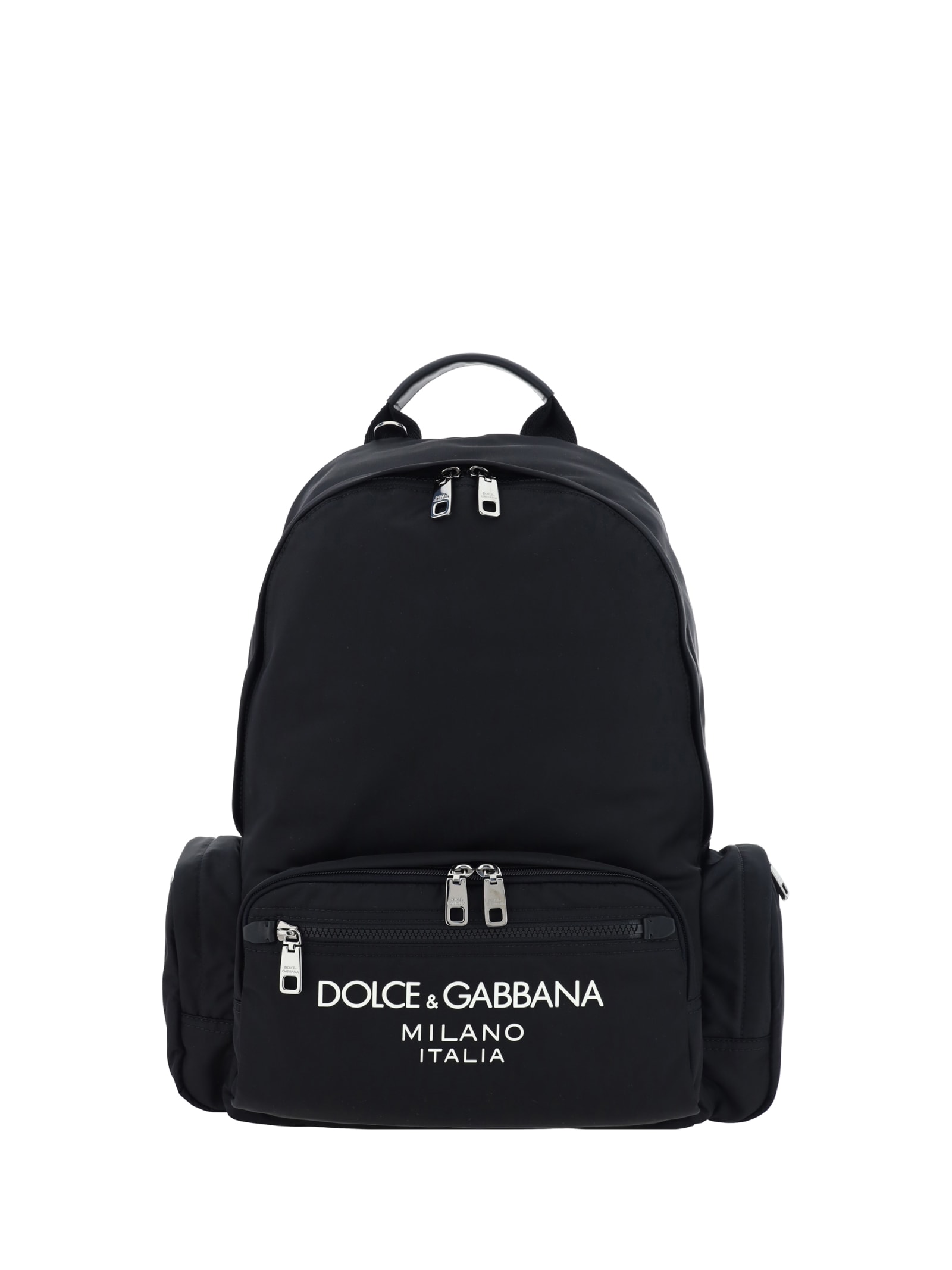 Shop Dolce & Gabbana Backpack In Nero Nero