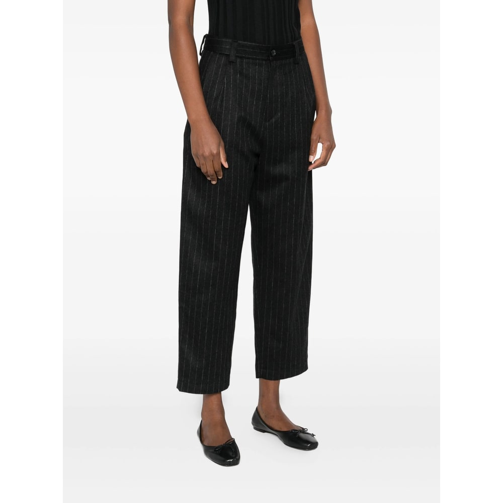 Barena Venezia Pants Gray In Black