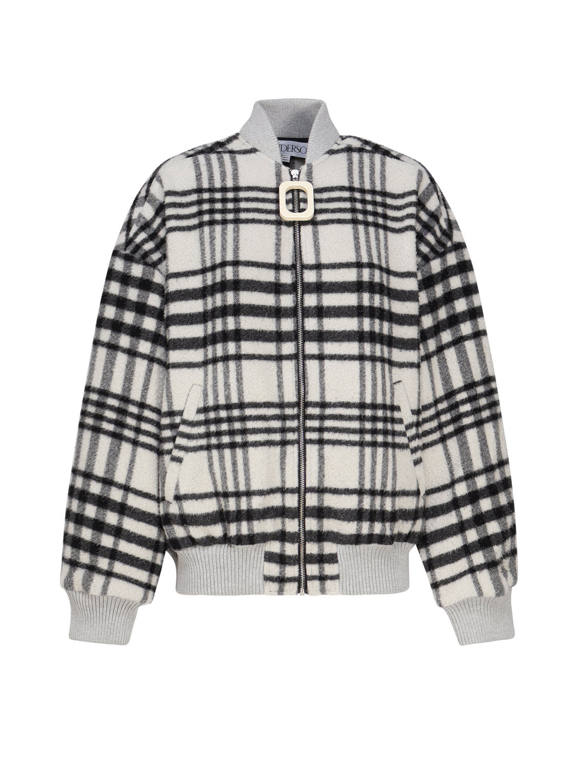 J.W. Anderson Check Bomber Jacket