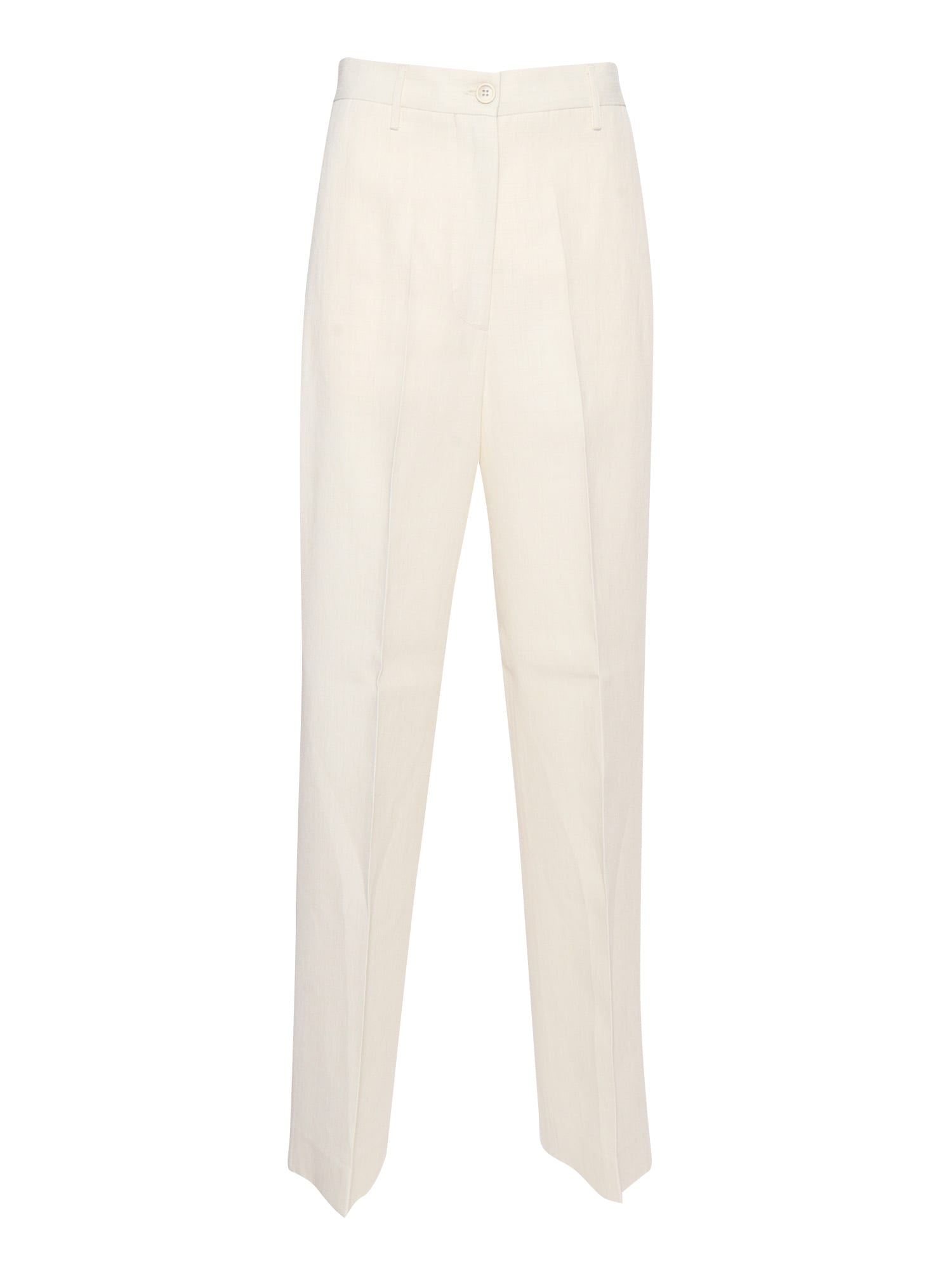 Shop Fabiana Filippi White Trousers