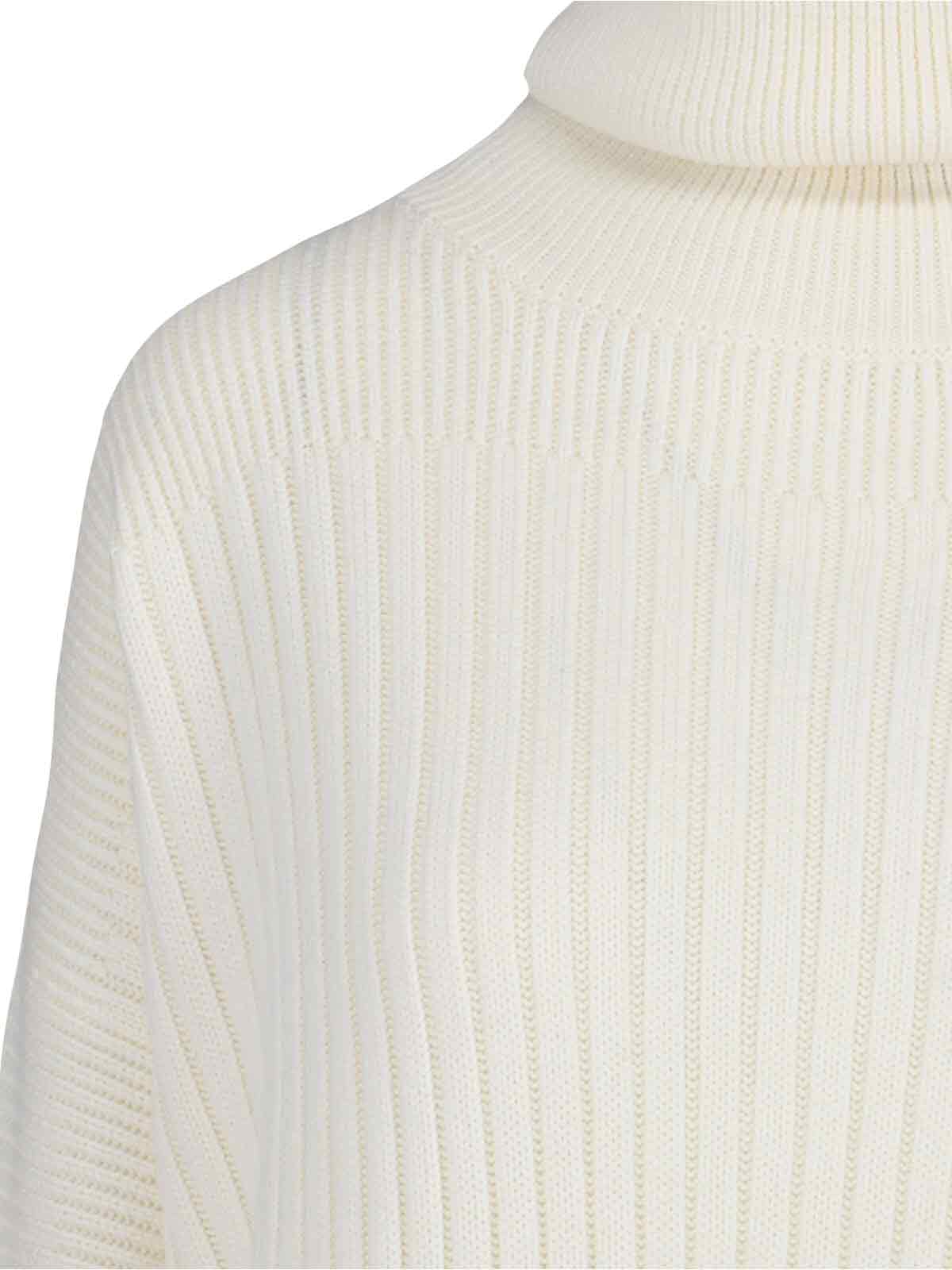 Moncler Genius Maglione A Collo Alto In Collaborazione Con Willow Smith In Neutral
