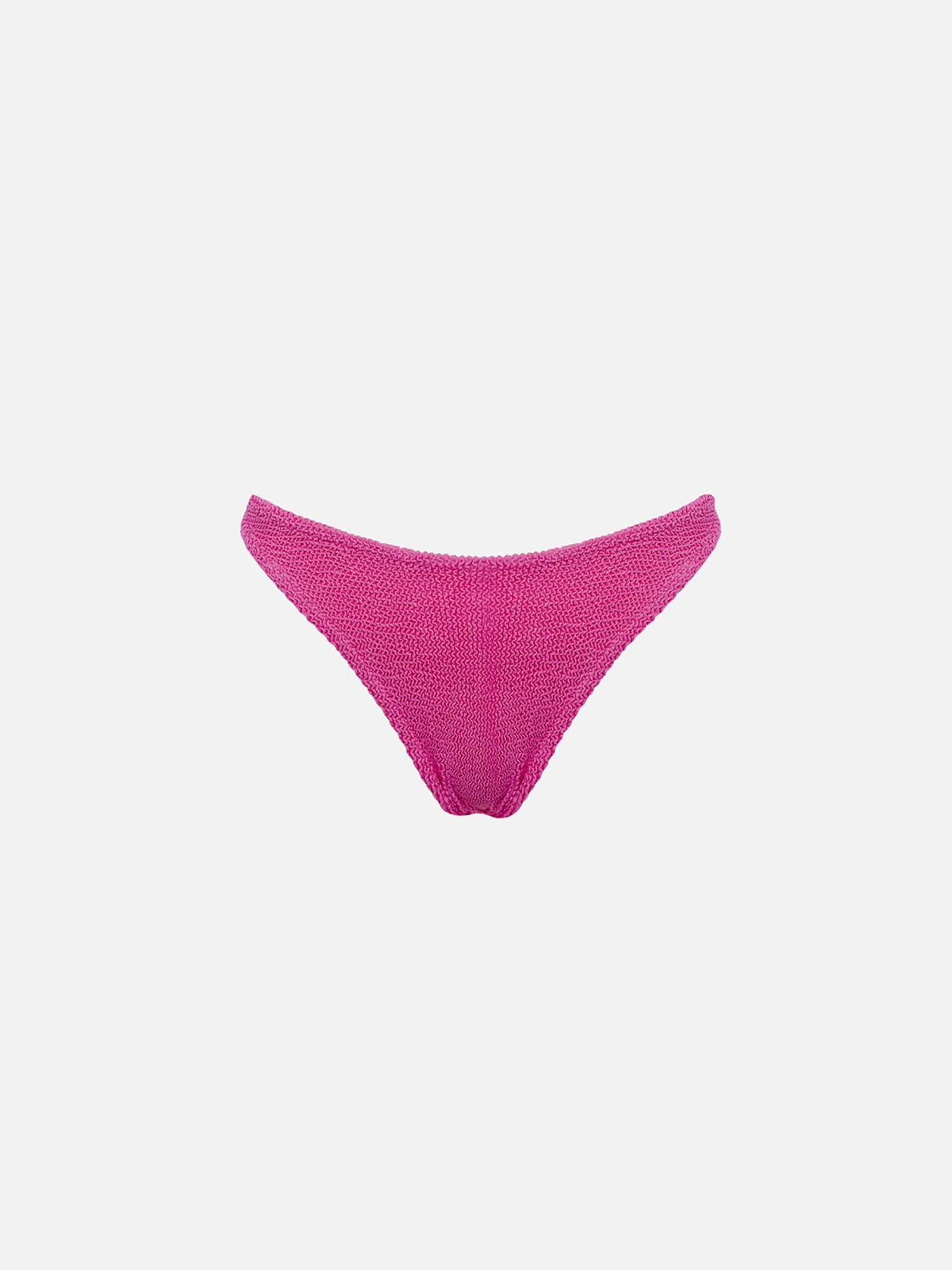 Mc2 Saint Barth Woman Pink Classic Crinkle Swim Briefs Elise In Pink