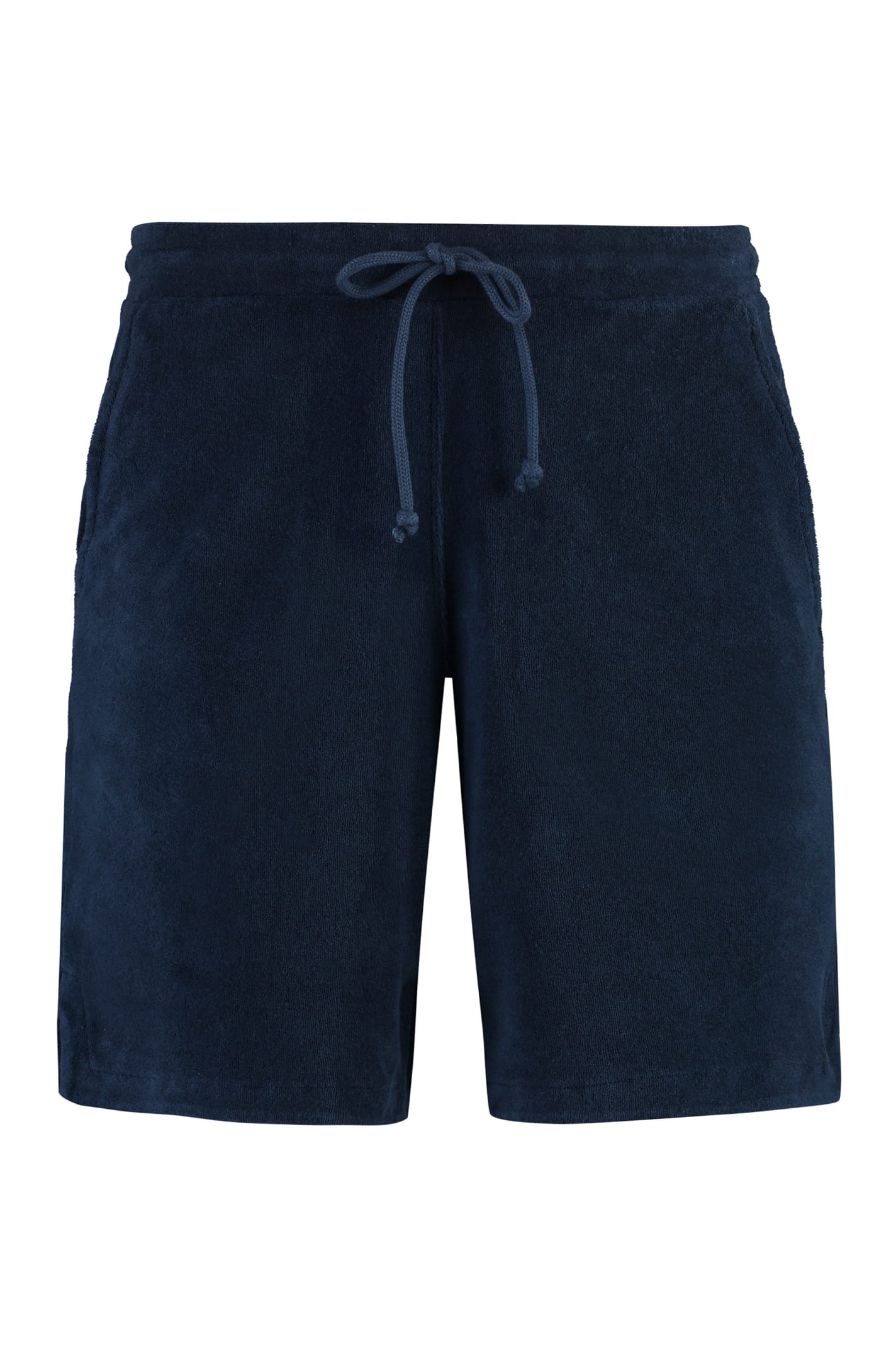 Department Five Bundy Cotton Bermuda Shorts In Blue